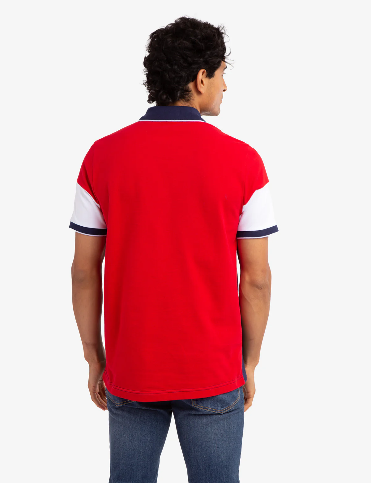 COLORBLOCK PIQUE POLO SHIRT - Image 9