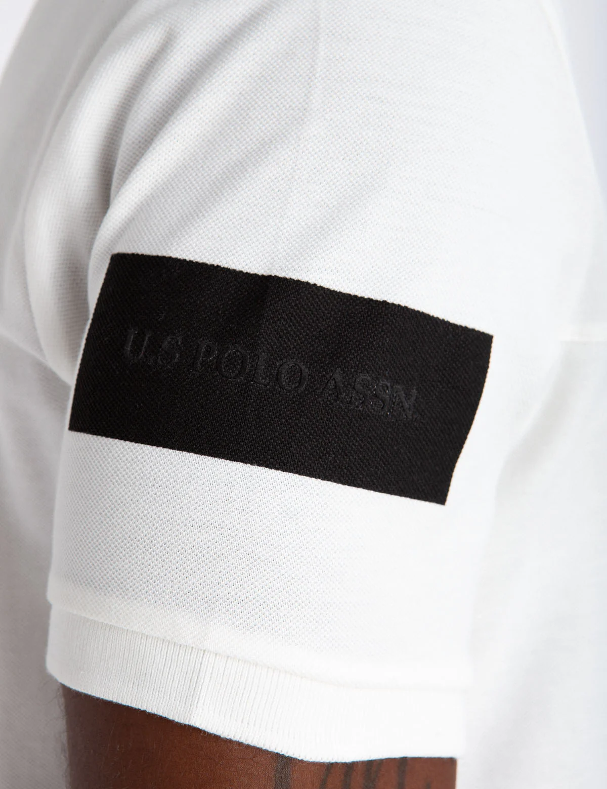 BLACK MALLET COLORBLOCK POLO SHIRT - Image 4