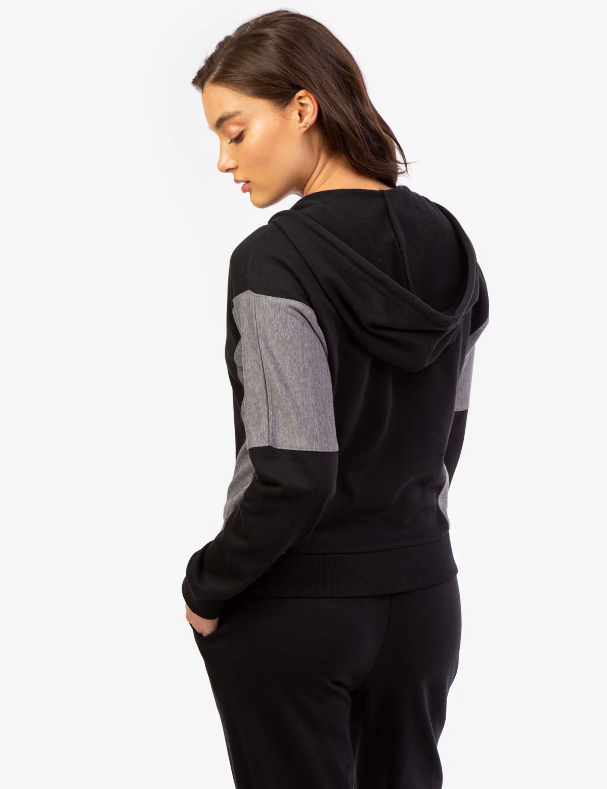 COLORBLOCK QUARTER HOODIE - Image 11