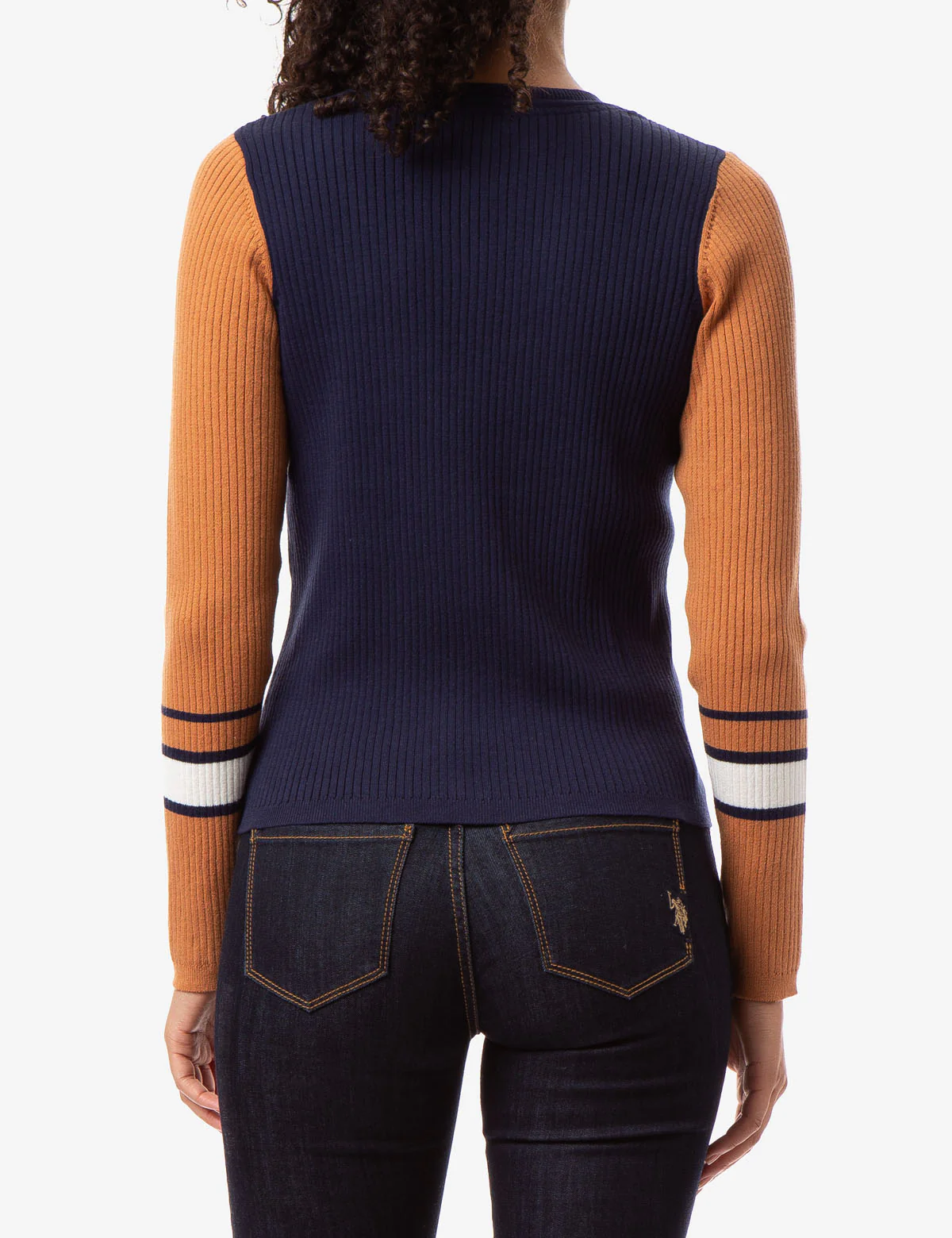 COLORBLOCK RIB KNIT SWEATER - Image 3
