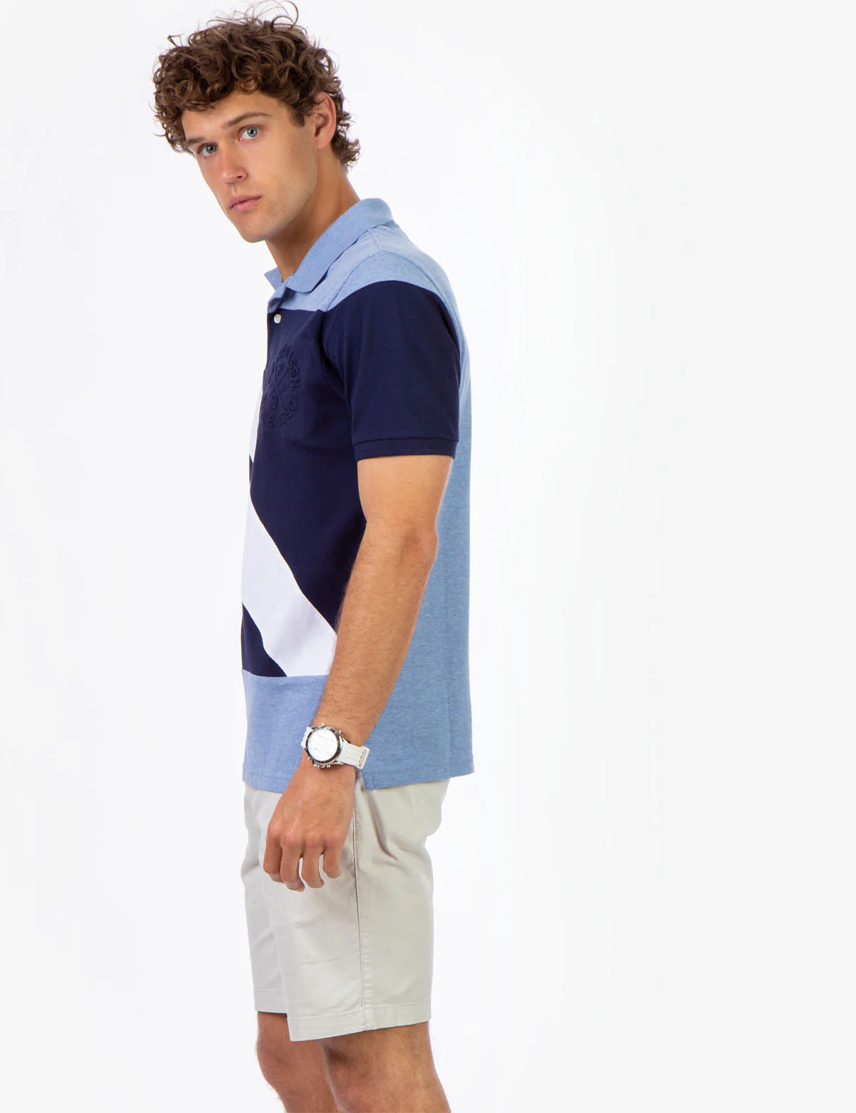 COLORBLOCK SASH PIQUE POLO SHIRT - Image 8
