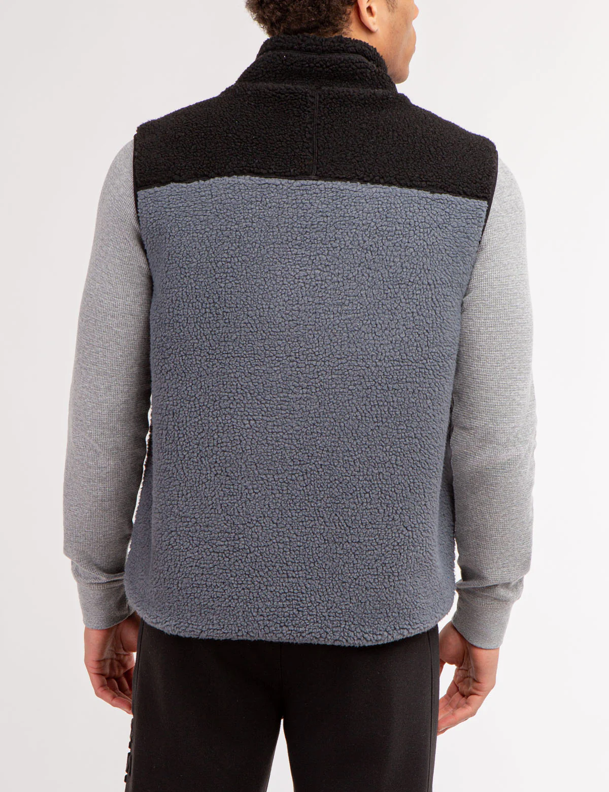 COLORBLOCK SHERPA VEST - Image 10