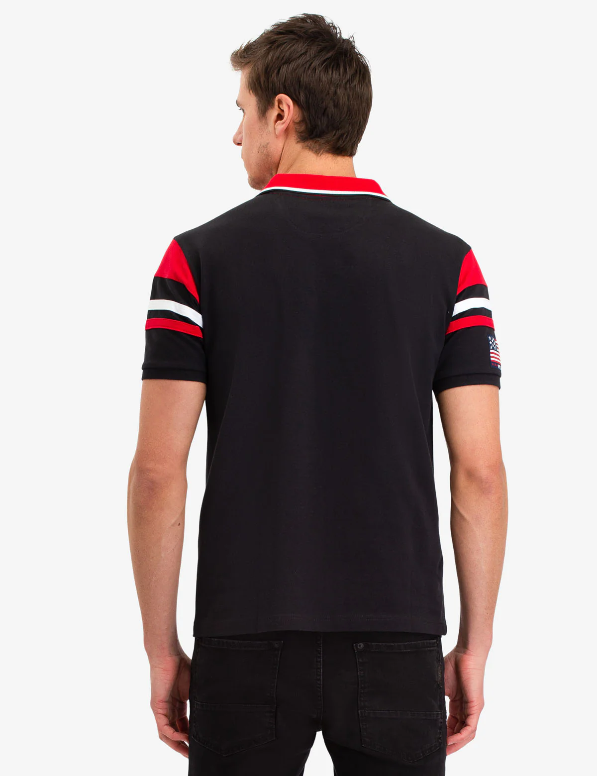 COLORBLOCK STRIPE POLO SHIRT - Image 11
