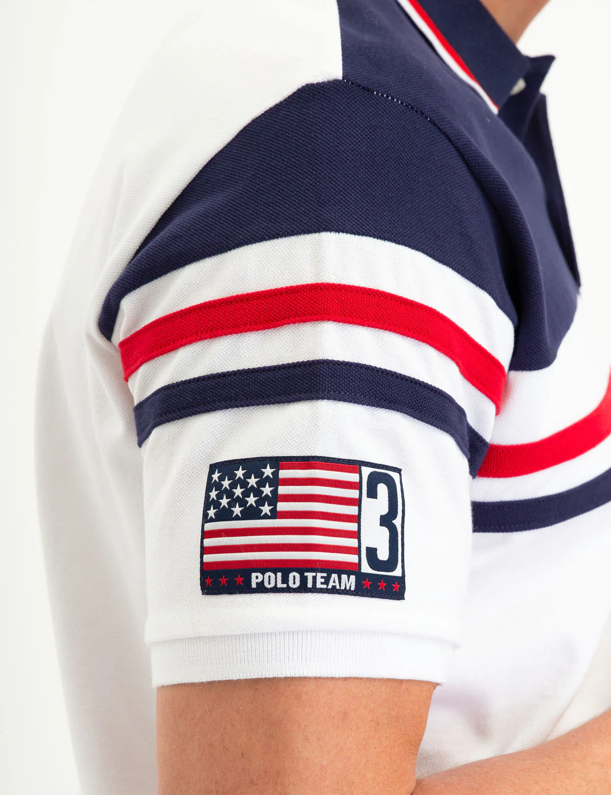 COLORBLOCK STRIPE POLO SHIRT - Image 9