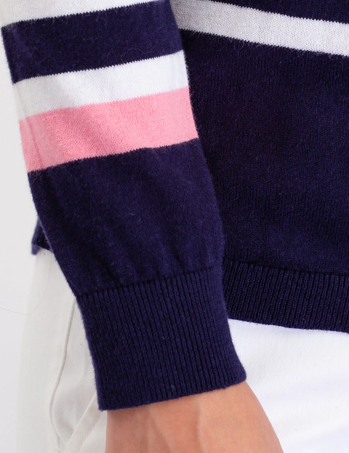 COLORBLOCK STRIPE SWEATER - Image 10