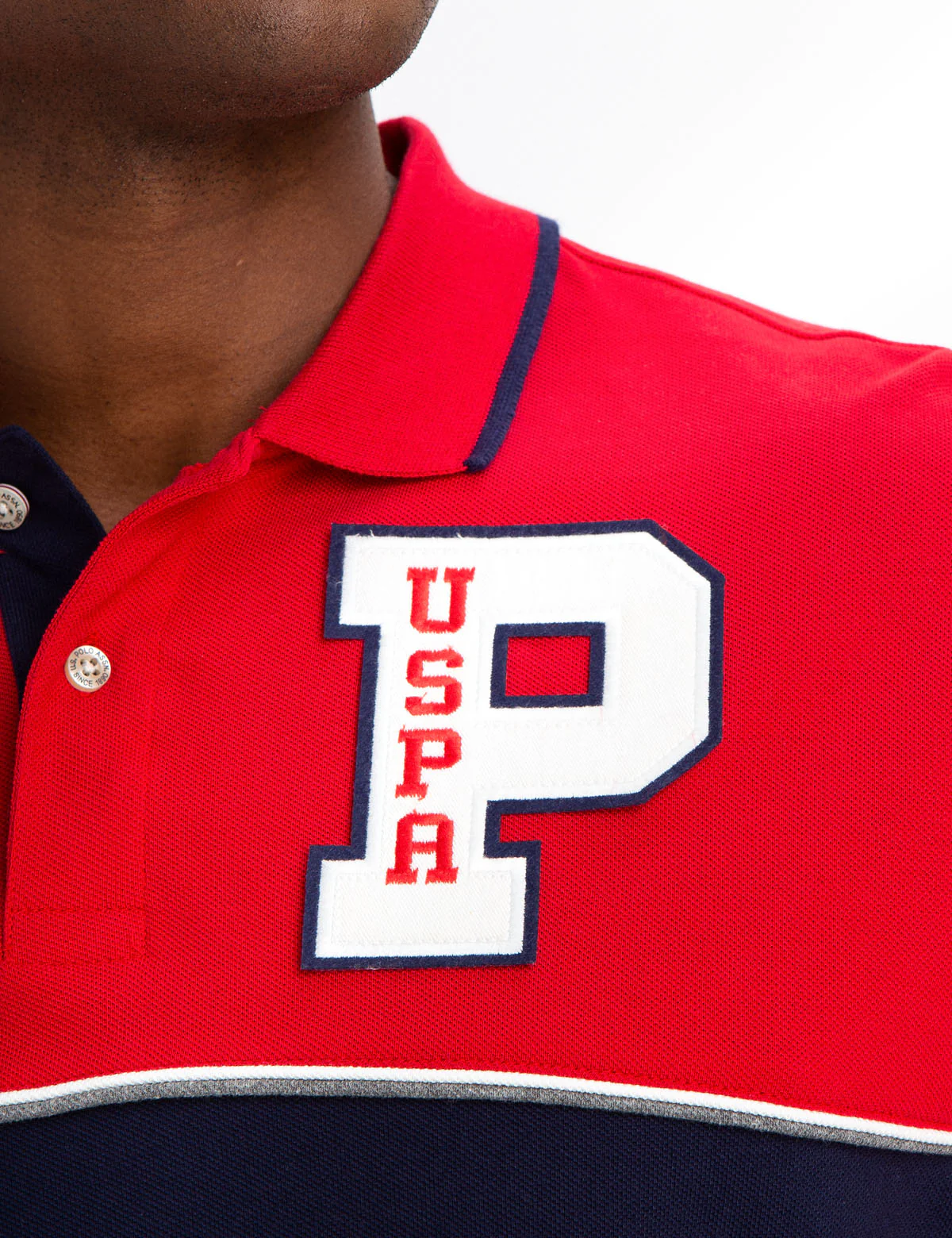 COLORBLOCK USPA PATCH POLO SHIRT - Image 5