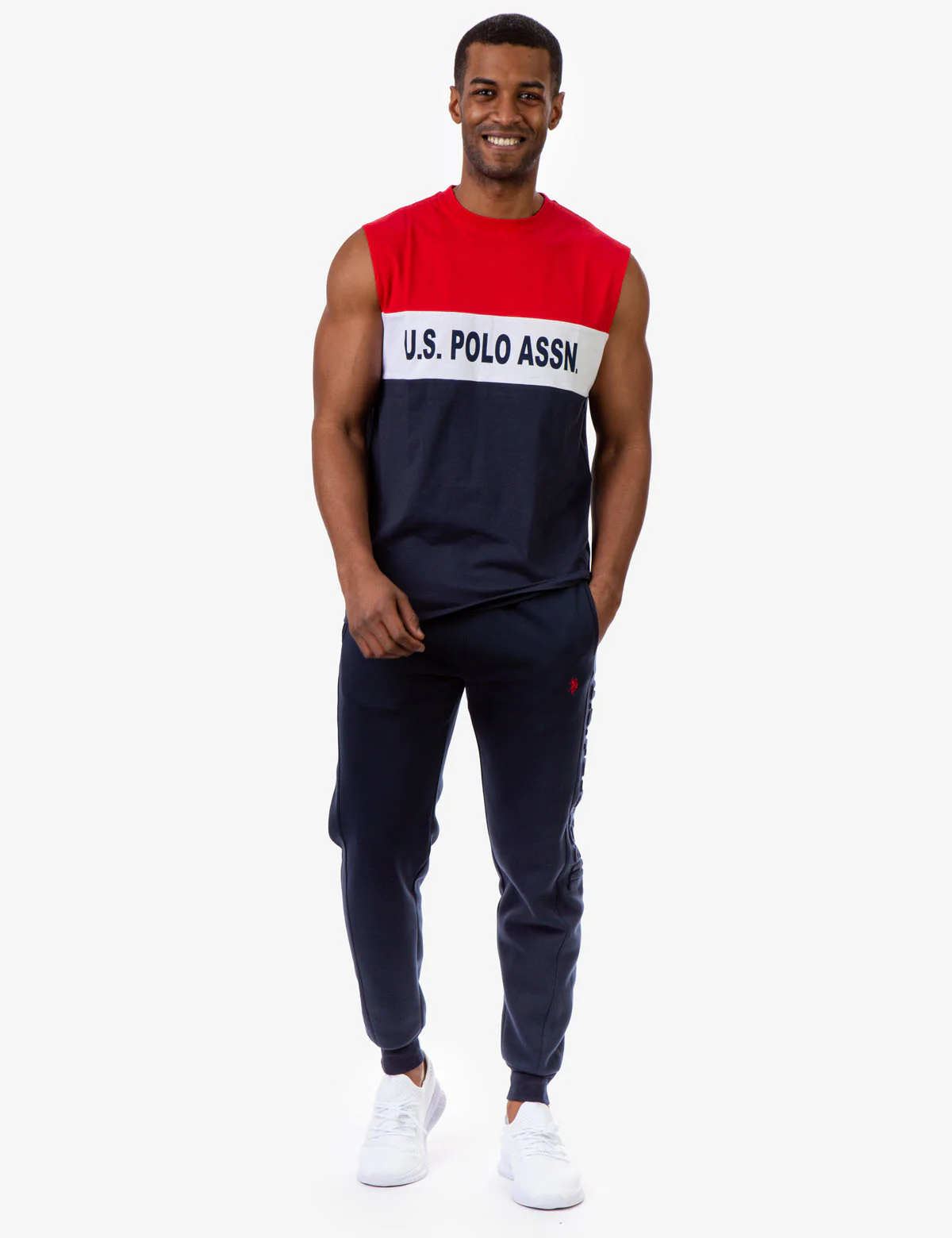 COLORBLOCK WORDMARK MUSCLE TANK - Image 13