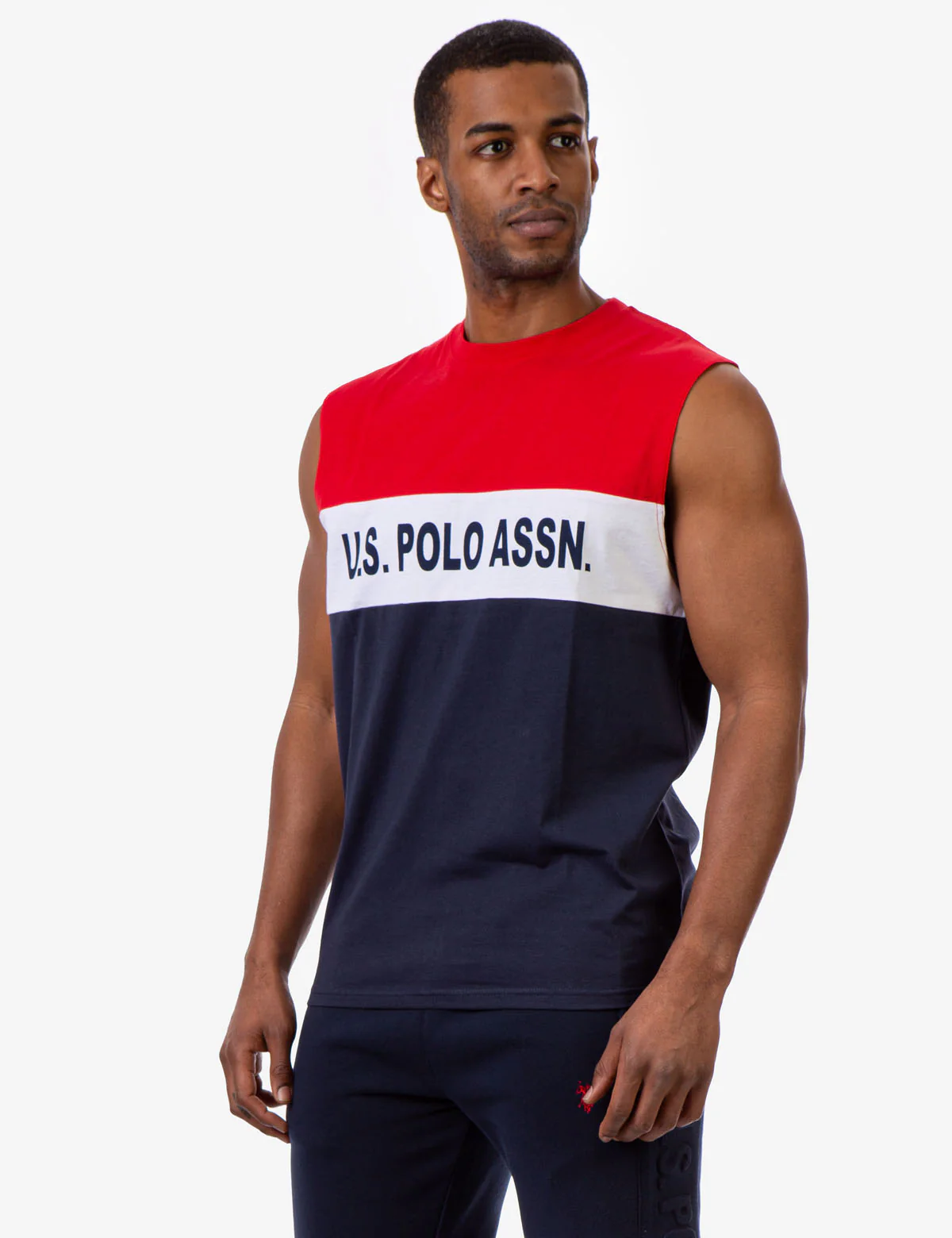 COLORBLOCK WORDMARK MUSCLE TANK - Image 15