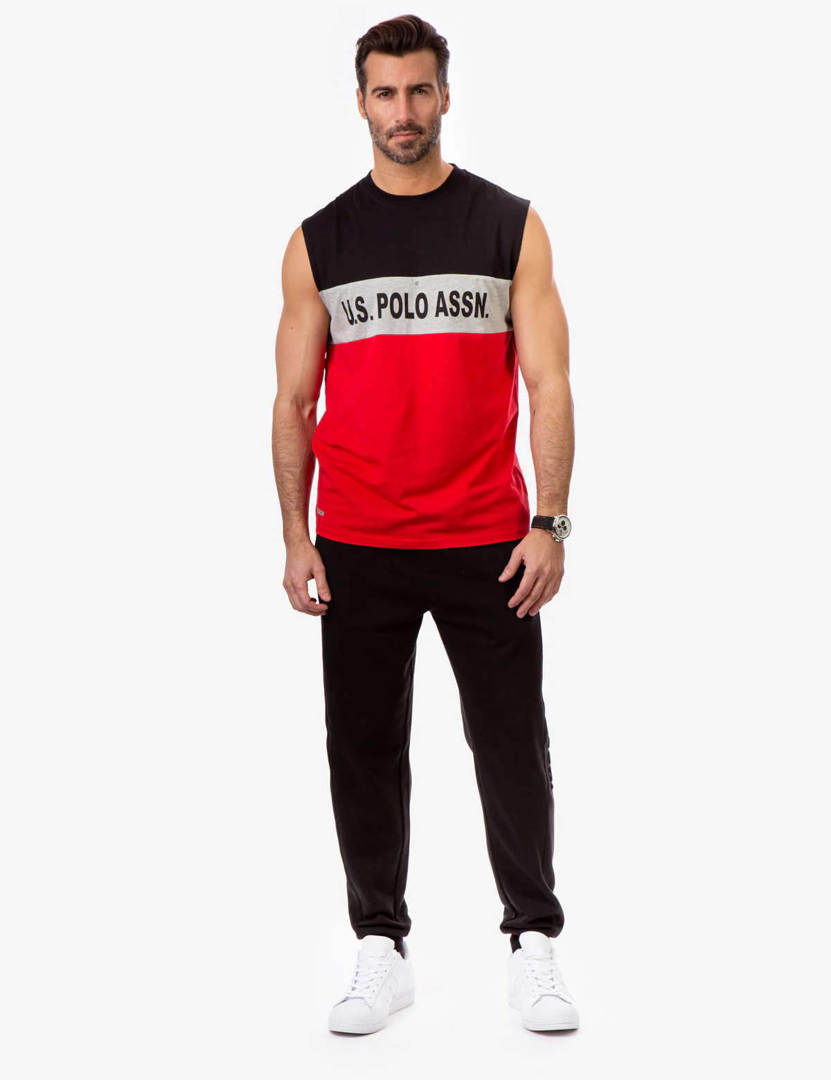 COLORBLOCK WORDMARK MUSCLE TANK - Image 2