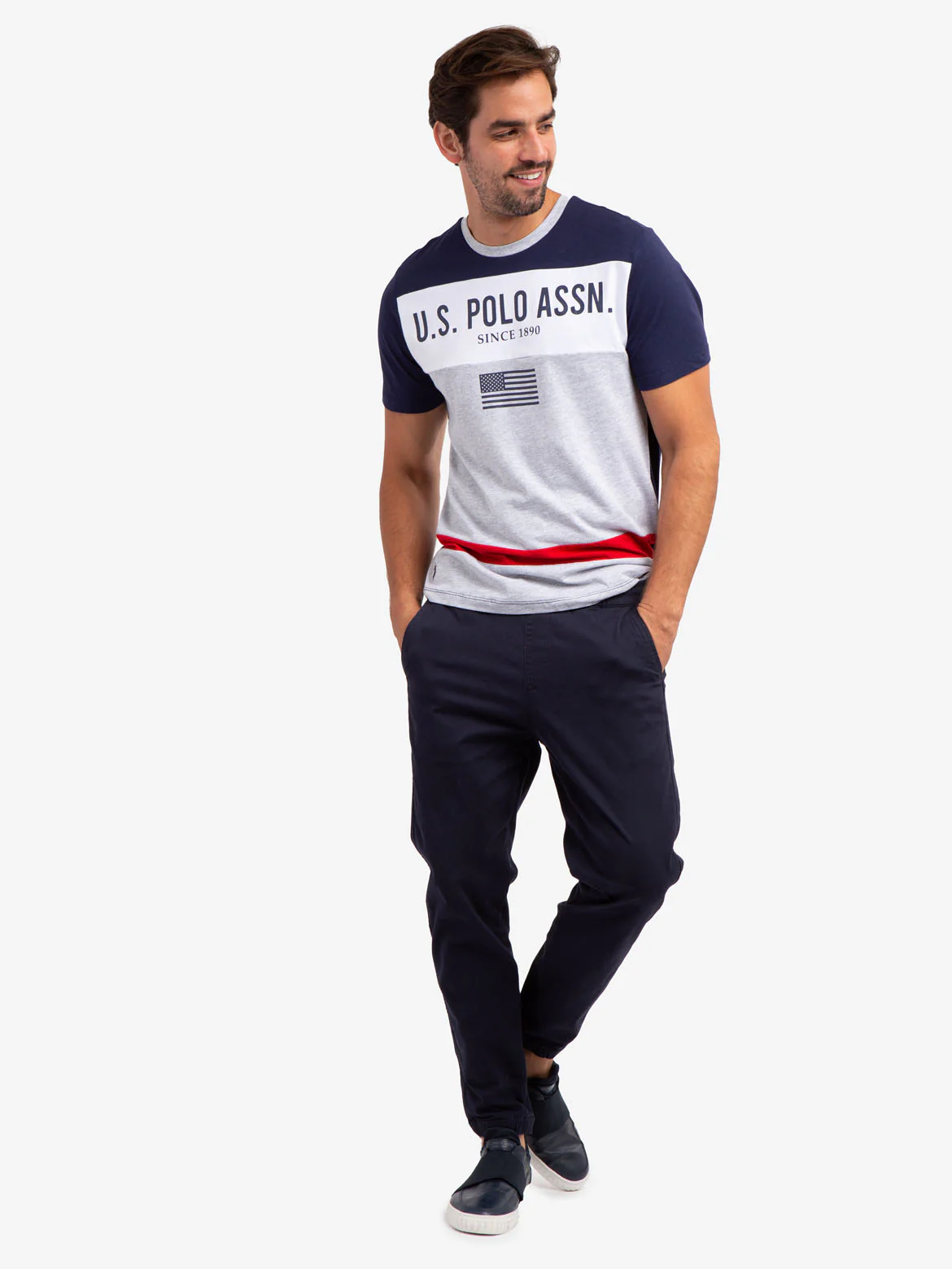 COLORBLOCK WORDMARK PRINT T-SHIRT - Image 10