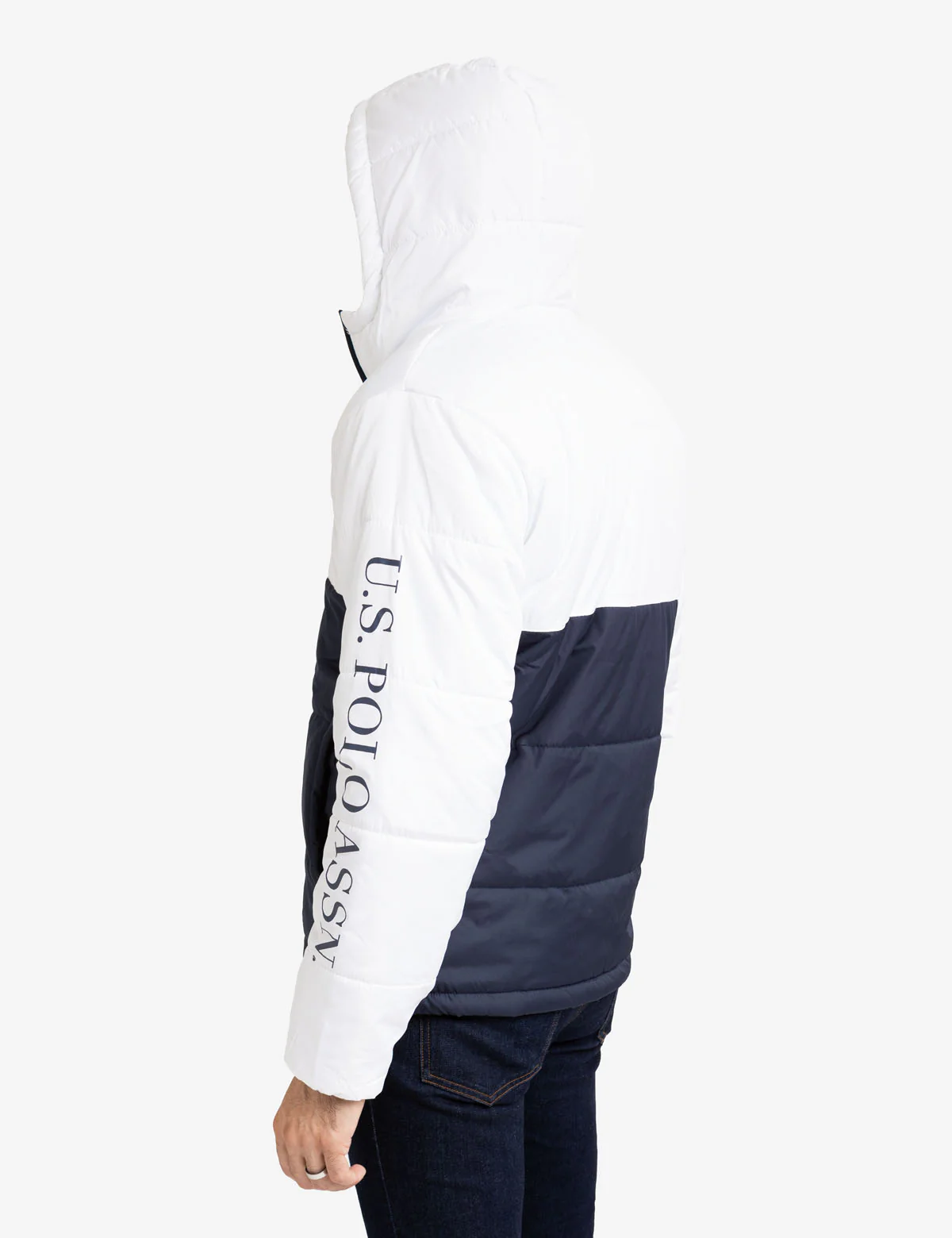 COLORBLOCK WORDMARK PUFFER JACKET - Image 10