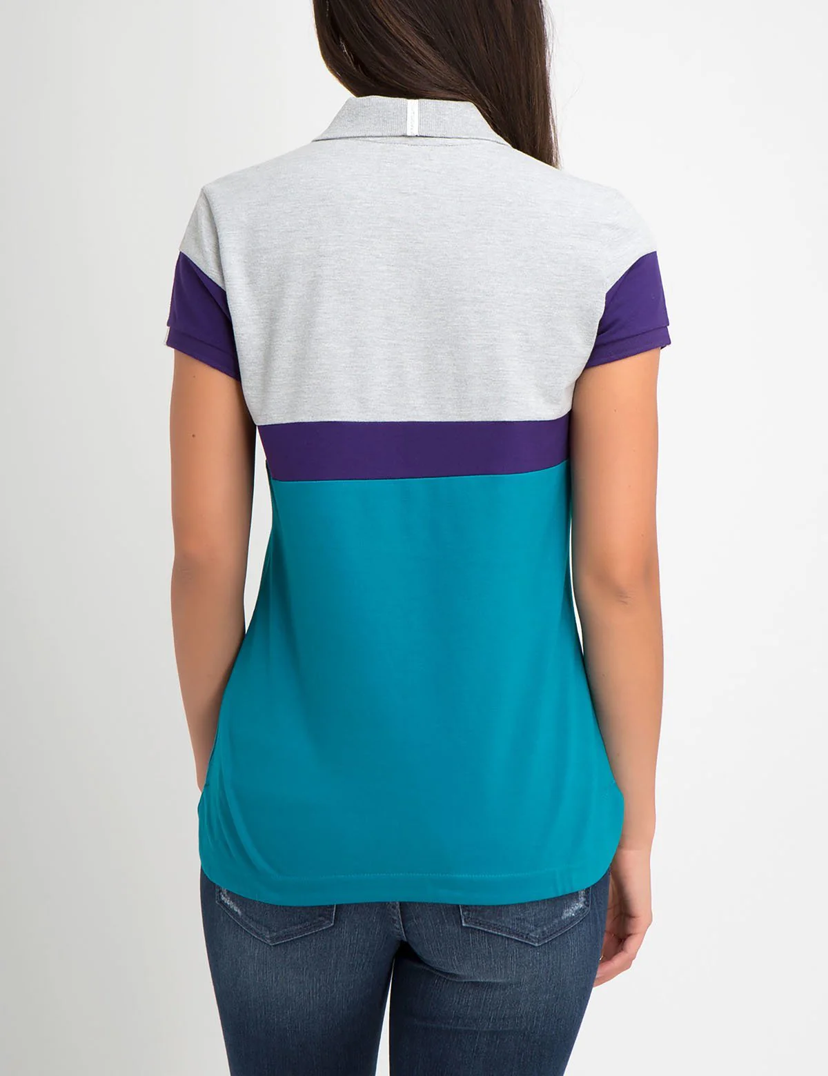 COLORBLOCK ZIP POLO SHIRT - Image 6