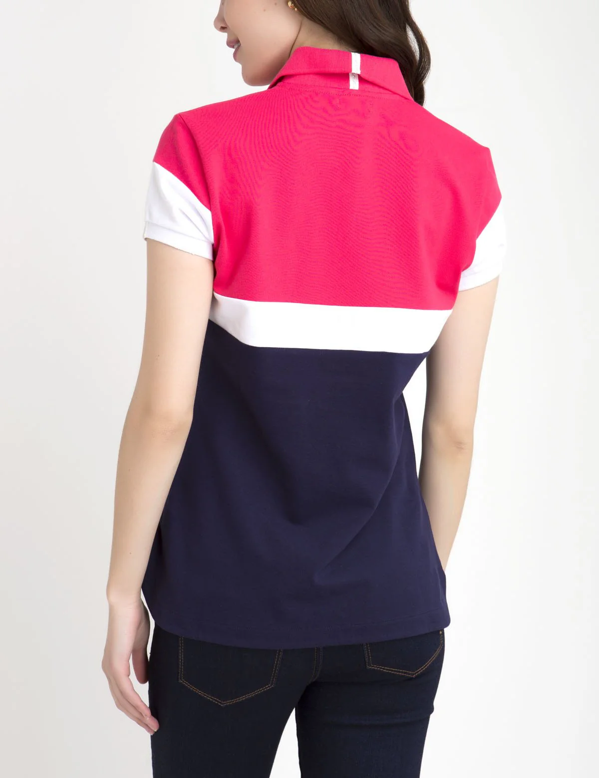 COLORBLOCK ZIP POLO SHIRT - Image 8