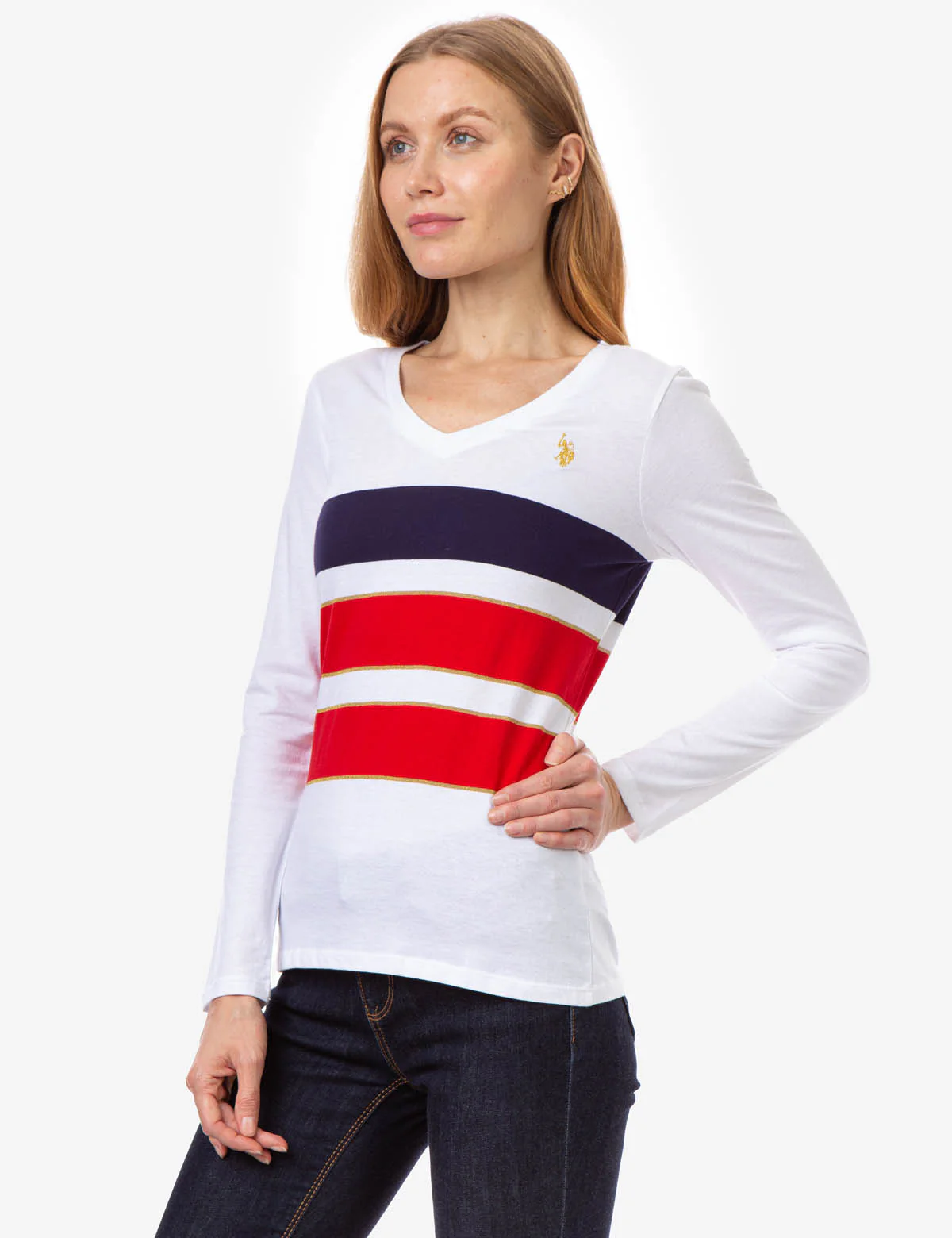 COMBO STRIPE LONG SLEEVE T-SHIRT - Image 6