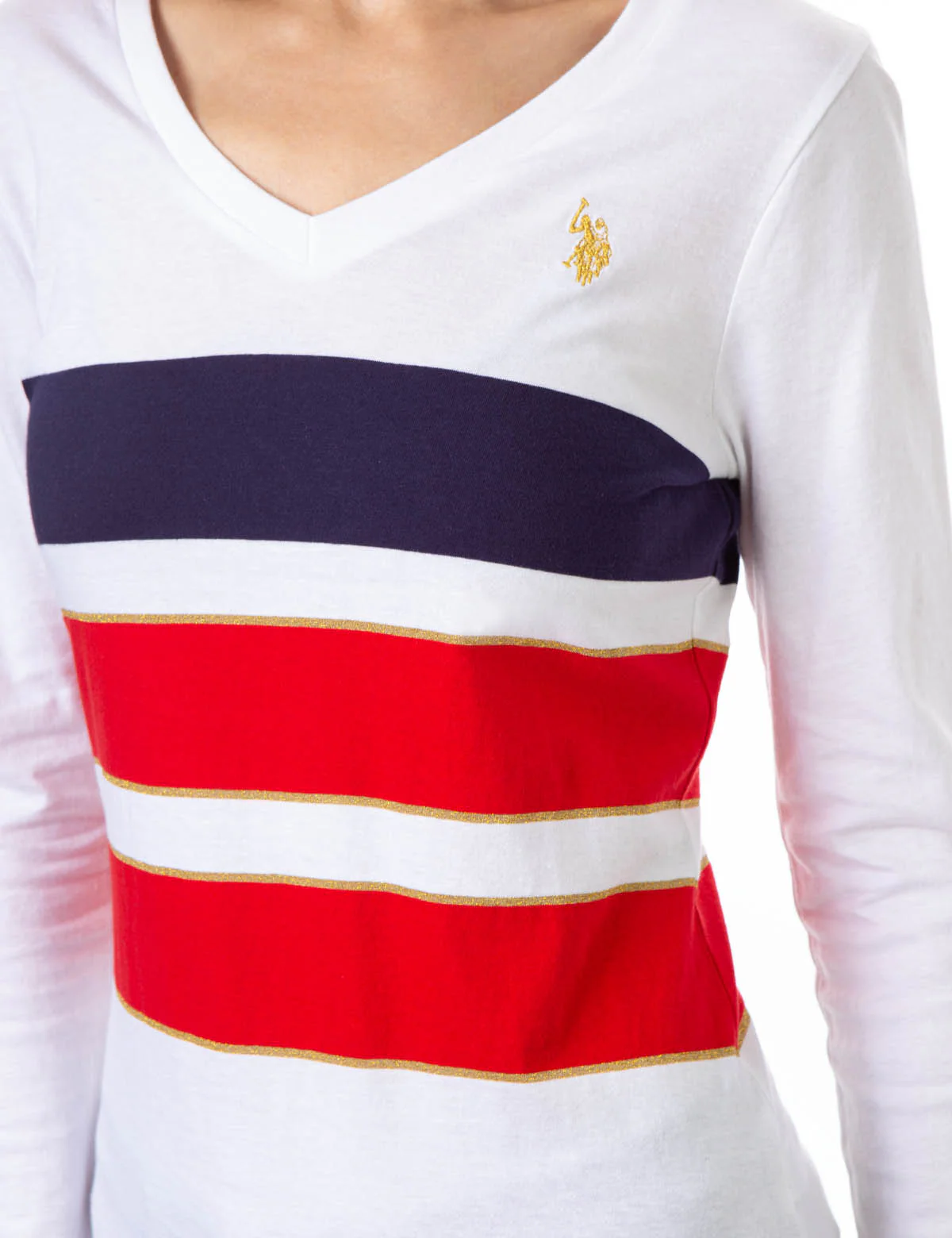 COMBO STRIPE LONG SLEEVE T-SHIRT - Image 8