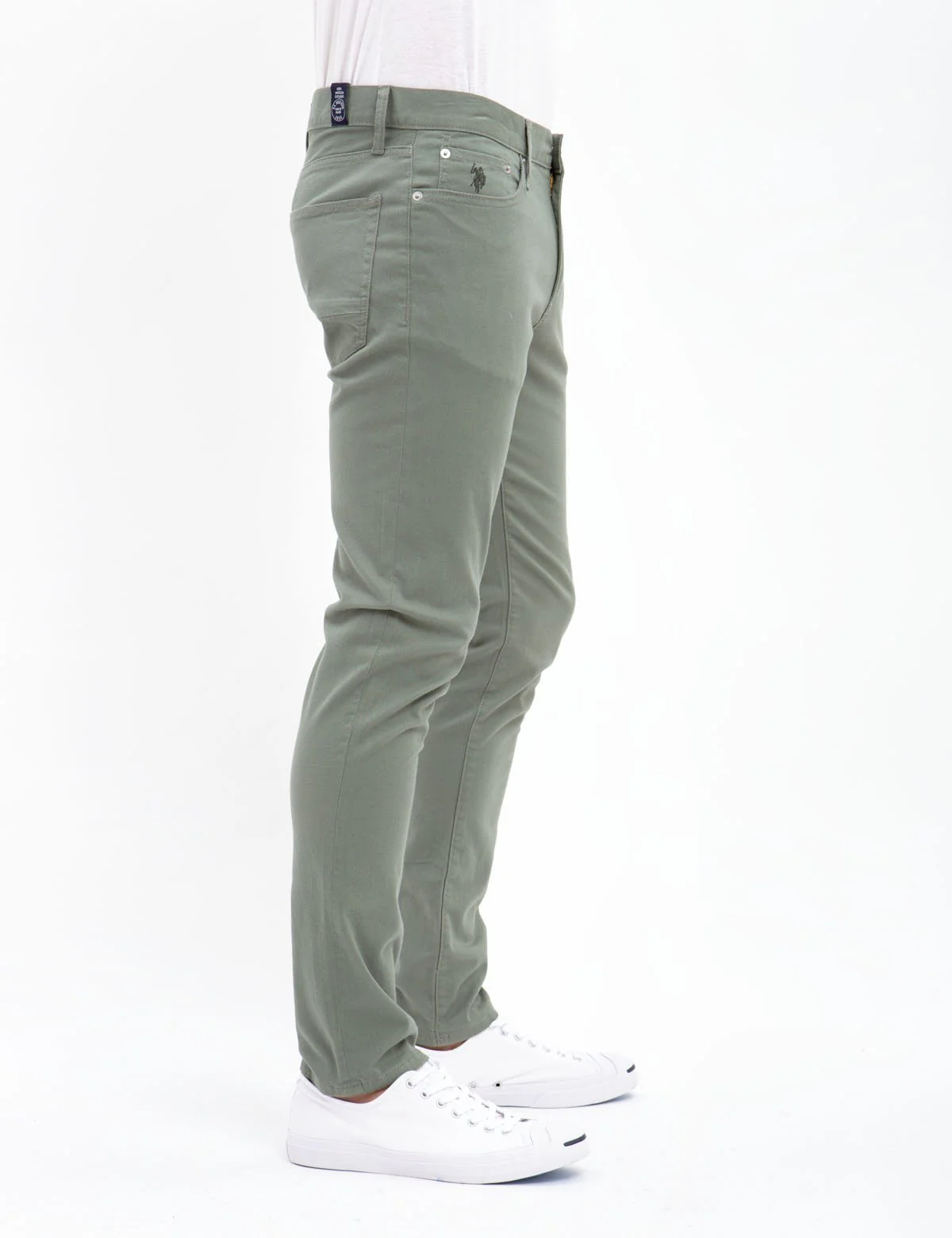 COMFORT STRETCH TWILL SLIM PANTS - Image 4