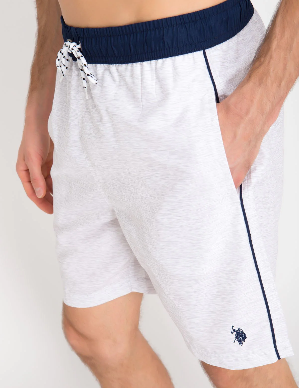 CONTRAST WAIST SWIM TRUNKS - Image 16