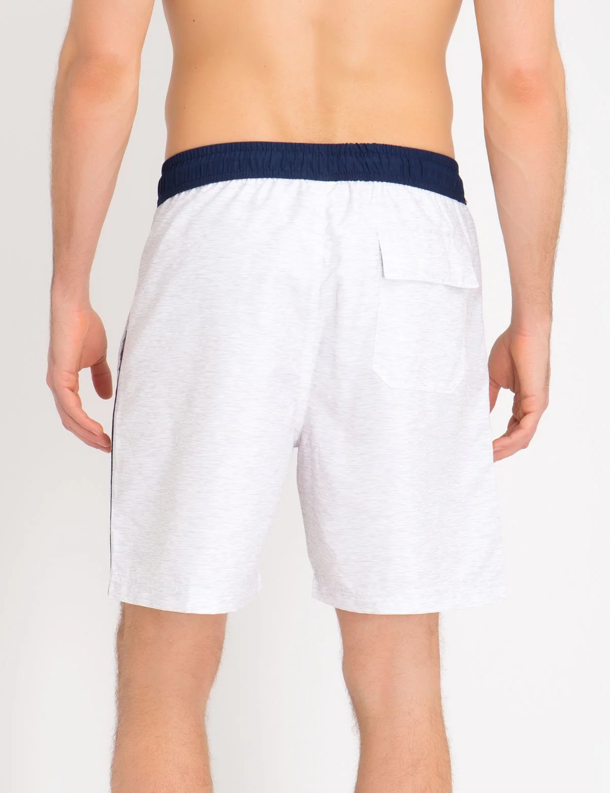 CONTRAST WAIST SWIM TRUNKS - Image 7