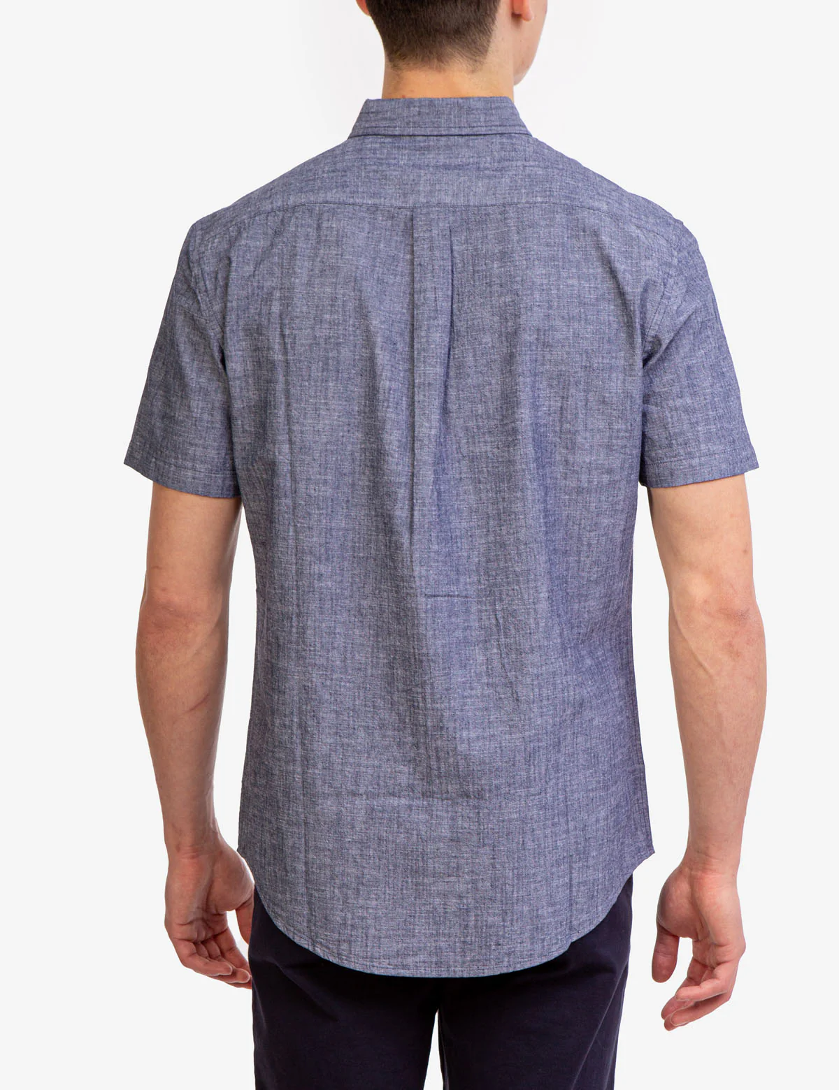 SLUB CANVAS BUTTON DOWN SHIRT - Image 4