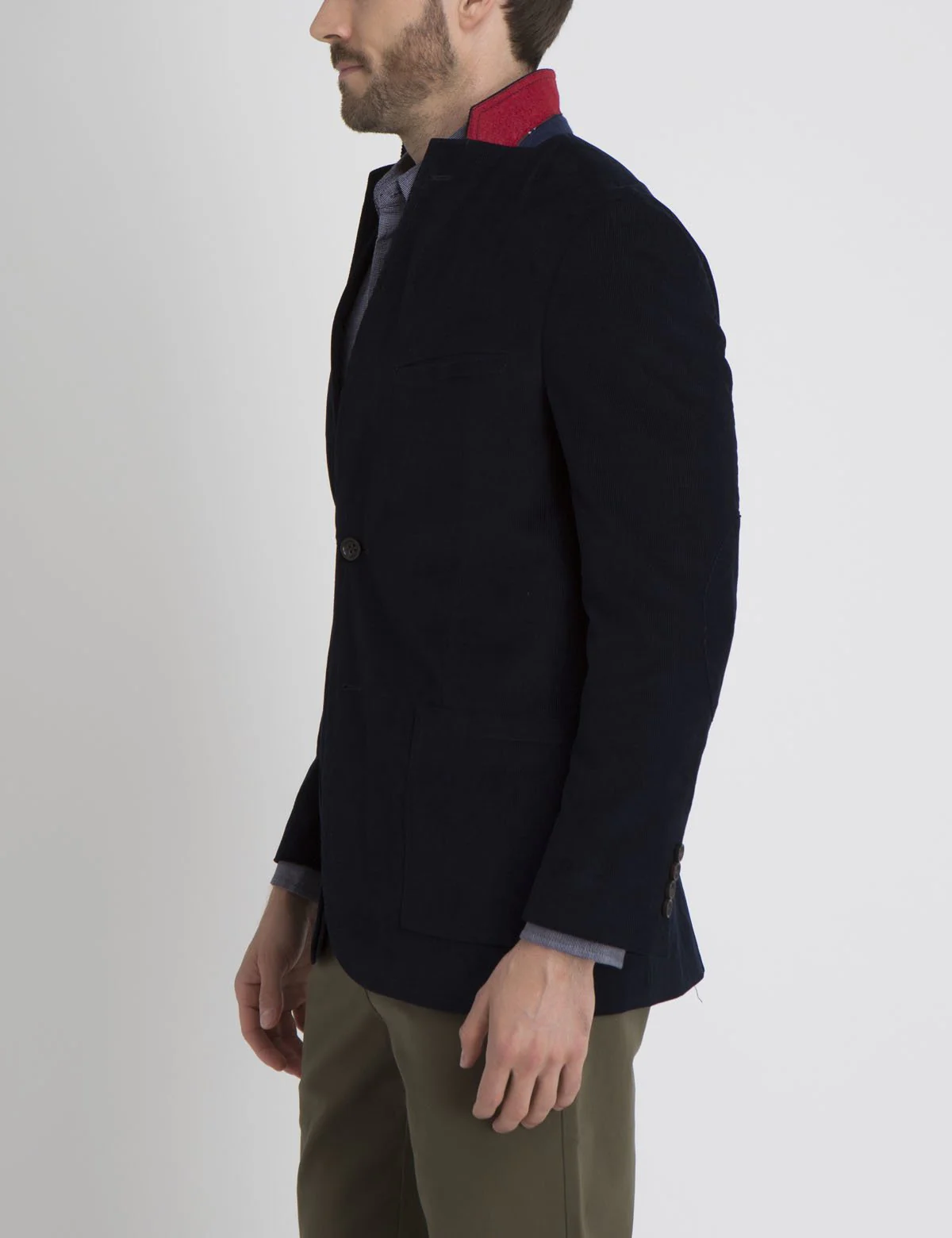 NAVY CORDUROY BLAZER - Image 6