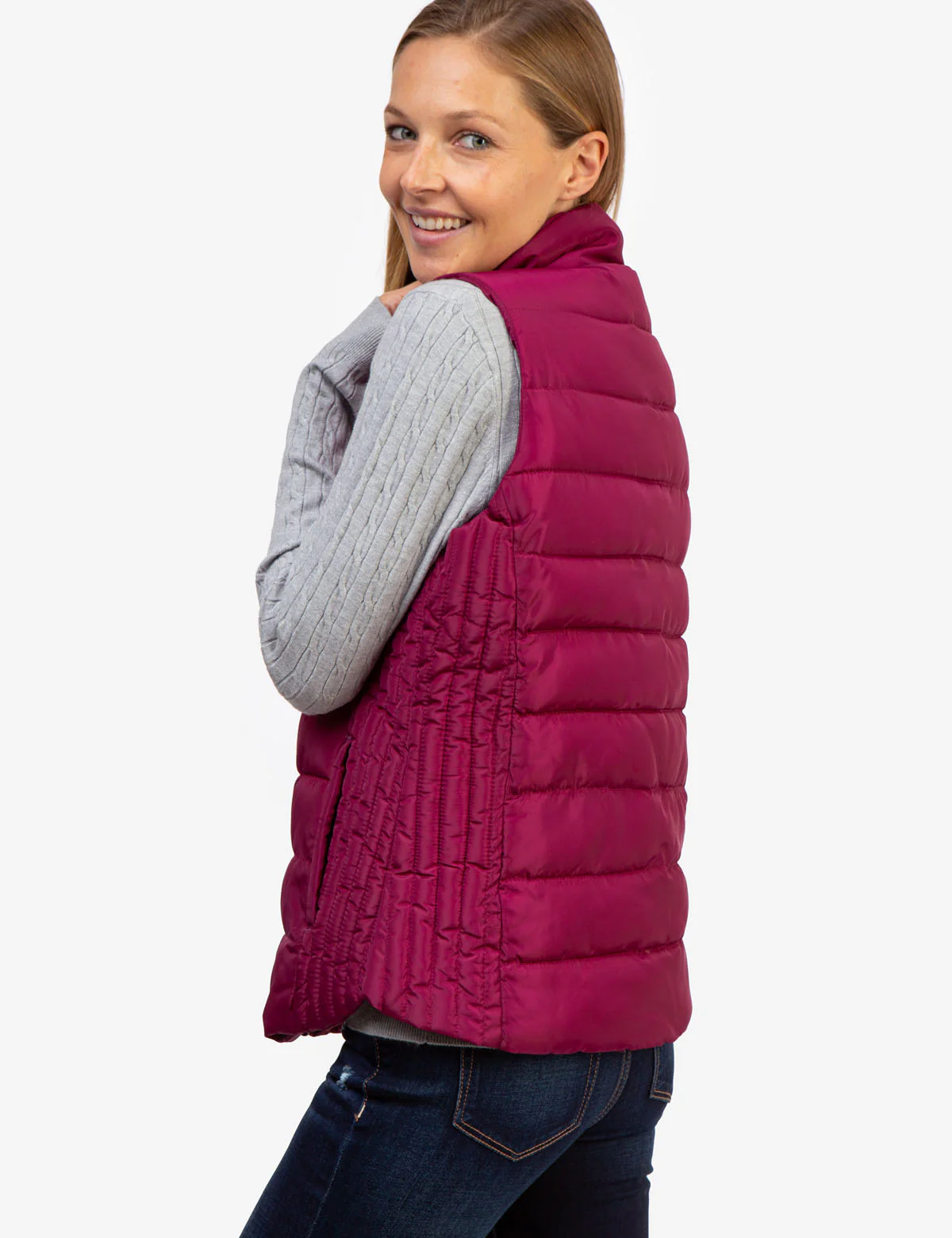 COZY FAUX FUR LINED VEST - Image 9