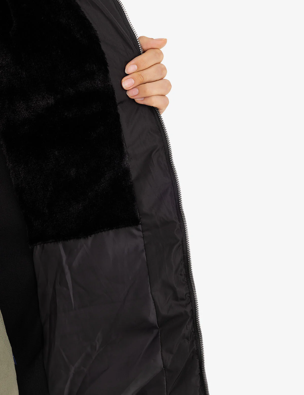 COZY HOODED PUFFER COAT - Image 7