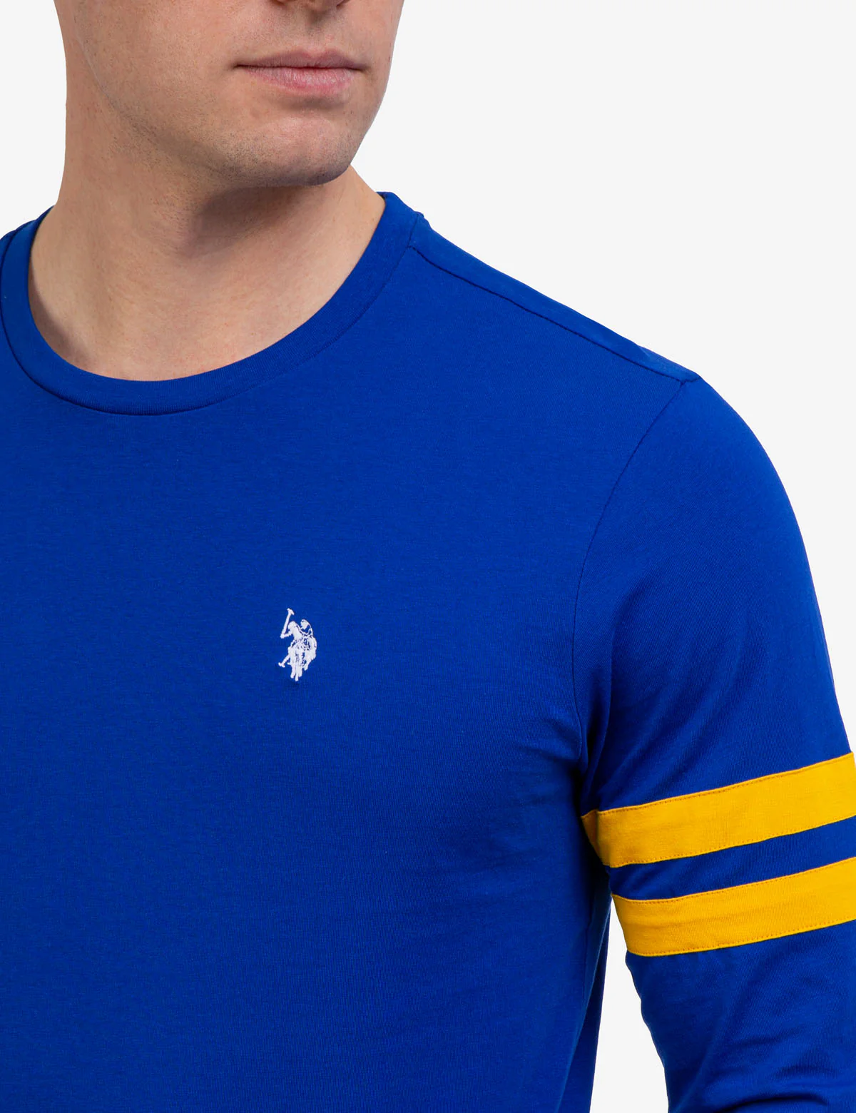 CREW NECK LONG SLEEVE LOGO T-SHIRT - Image 21