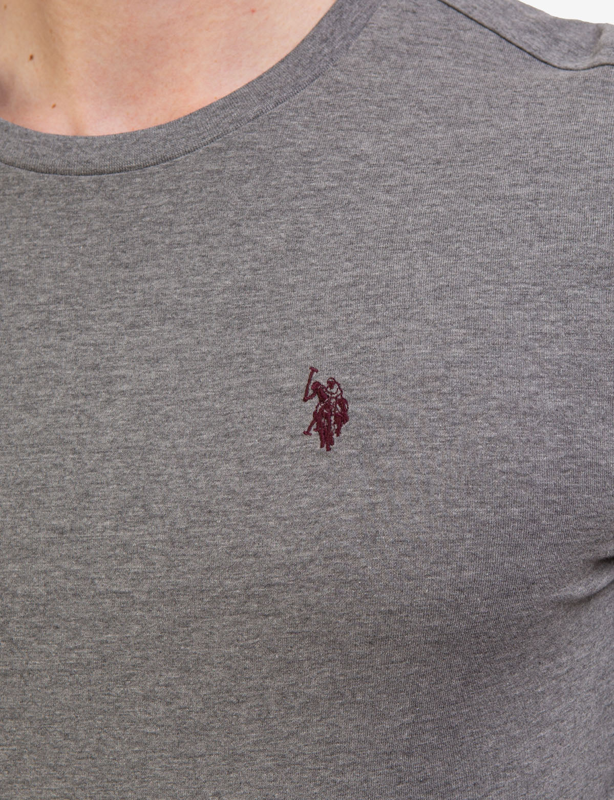 CREW NECK LONG SLEEVE LOGO T-SHIRT - Image 5