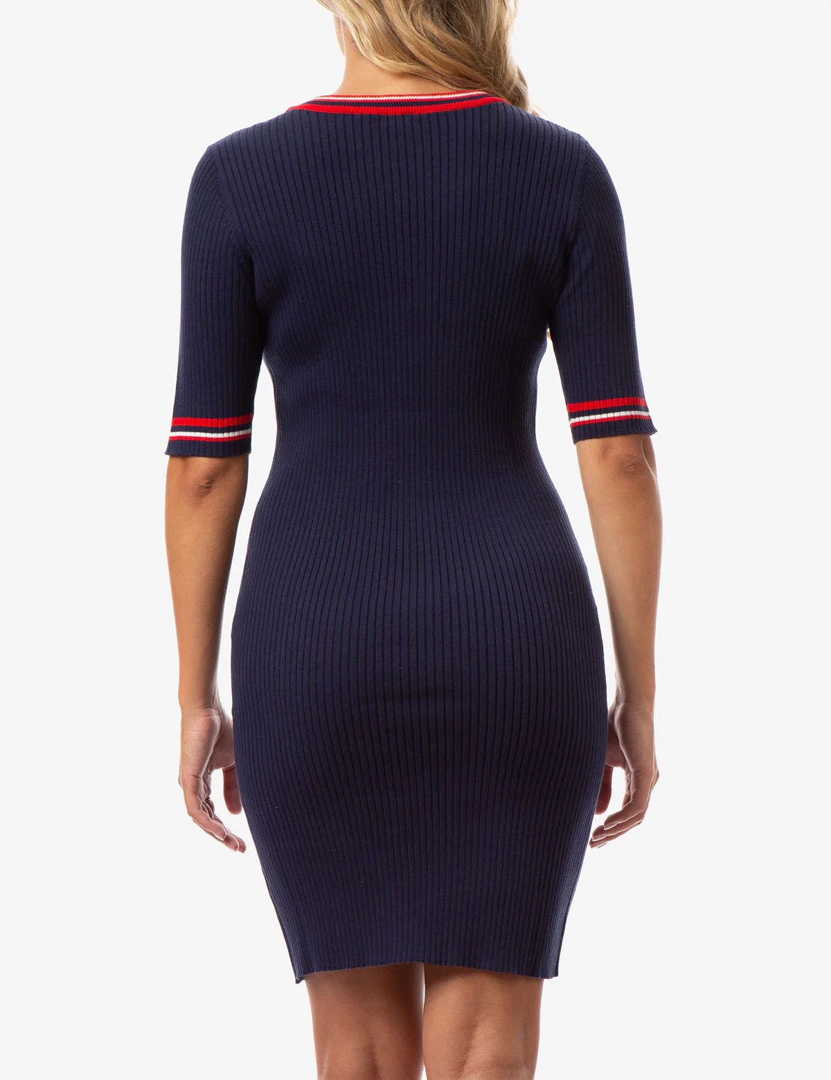 CREW NECK SWEATER DRESS - Image 8