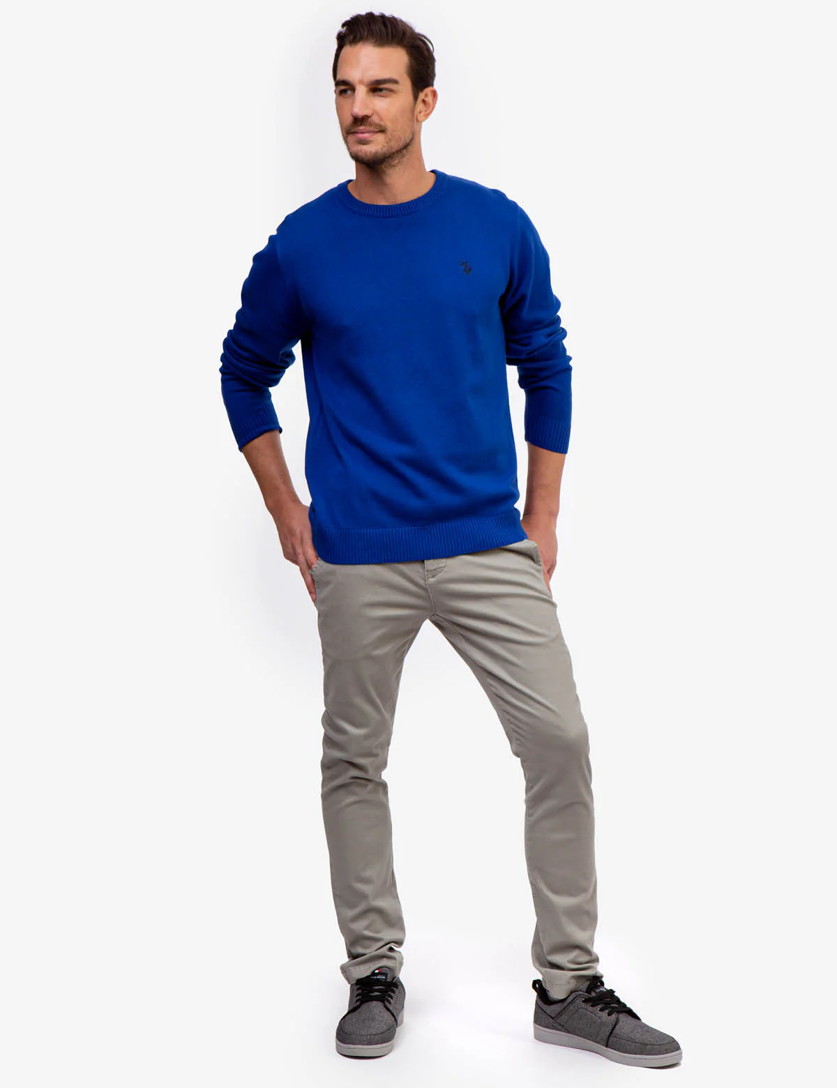 SOLID CREW NECK SWEATER - Image 20