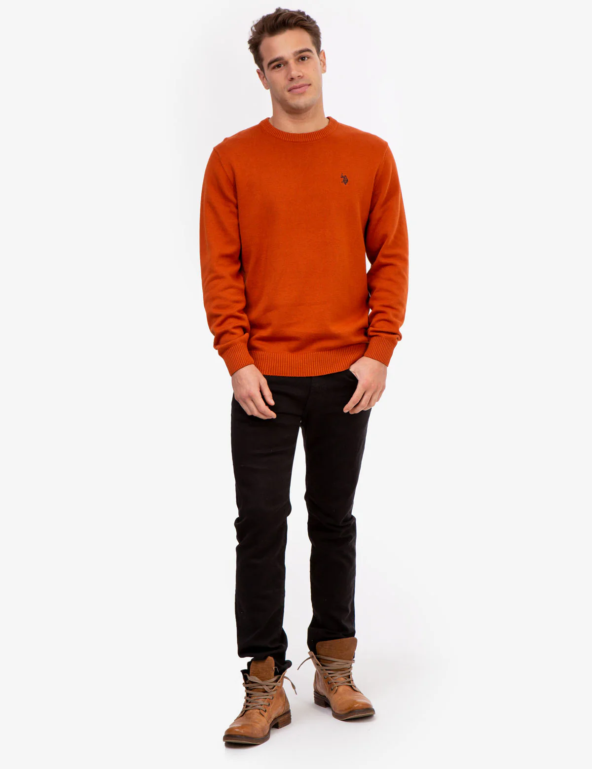 SOLID CREW NECK SWEATER - Image 37