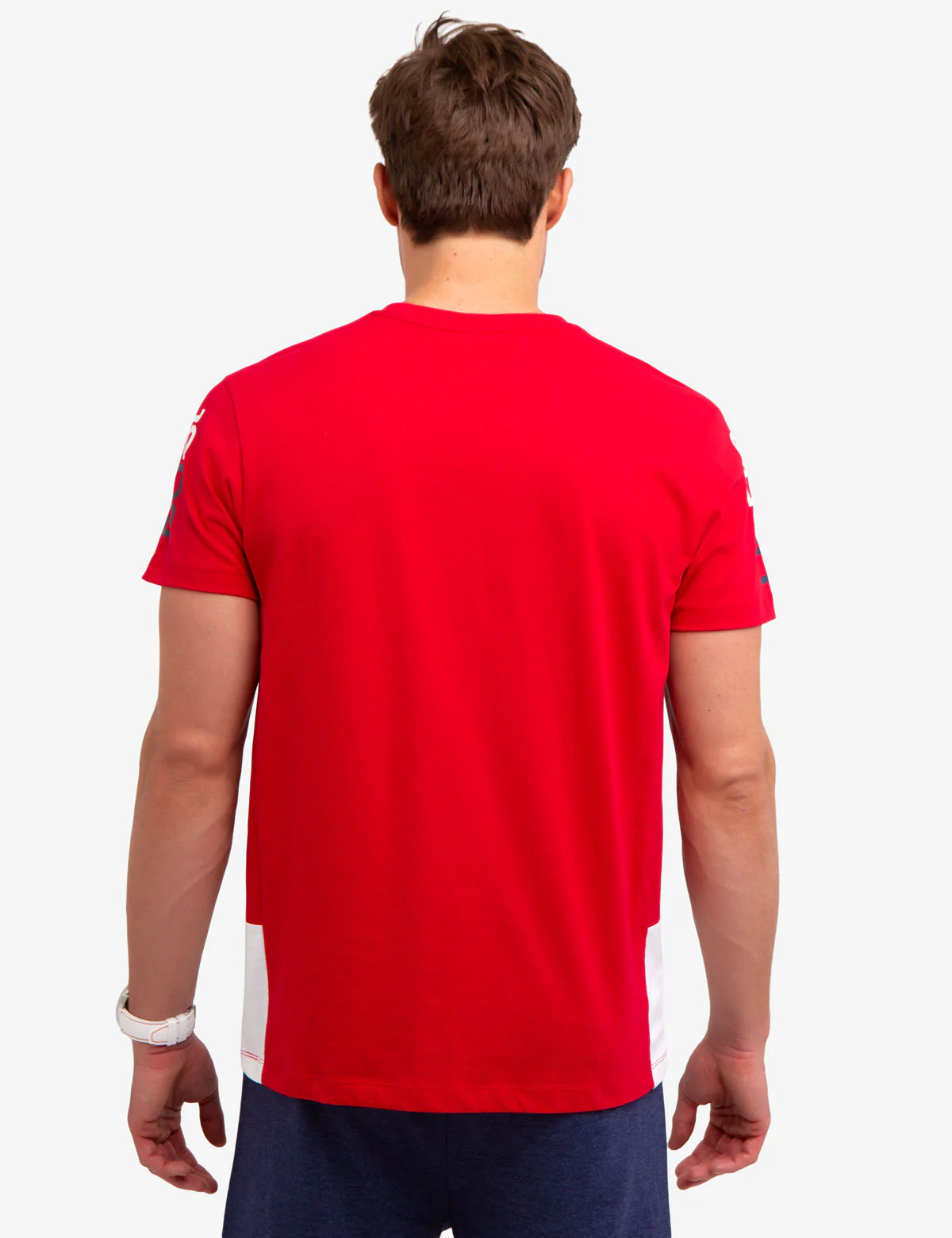 CREW NECK U.S. POLO ASSN. PATCH T-SHIRT - Image 7
