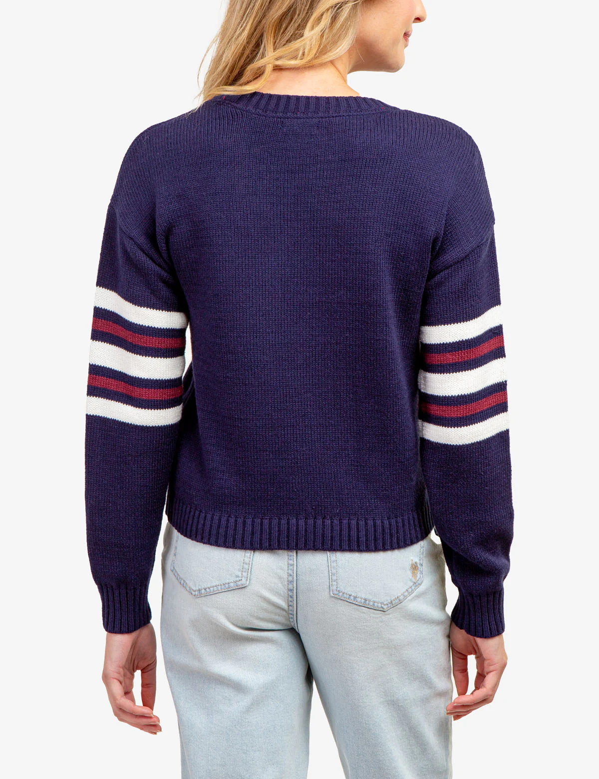 CREW NECK VARSITY SWEATER - Image 11