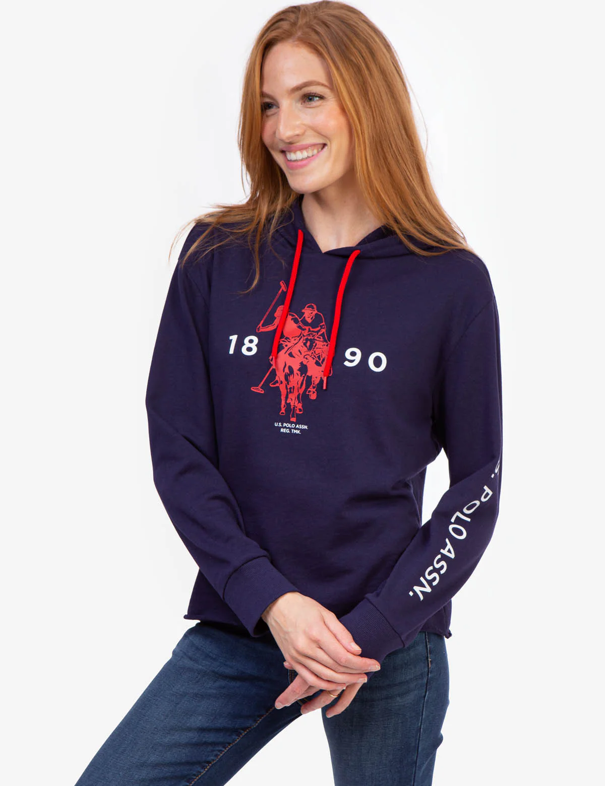 CROPPED 1890 LOGO HOODIE - Image 7