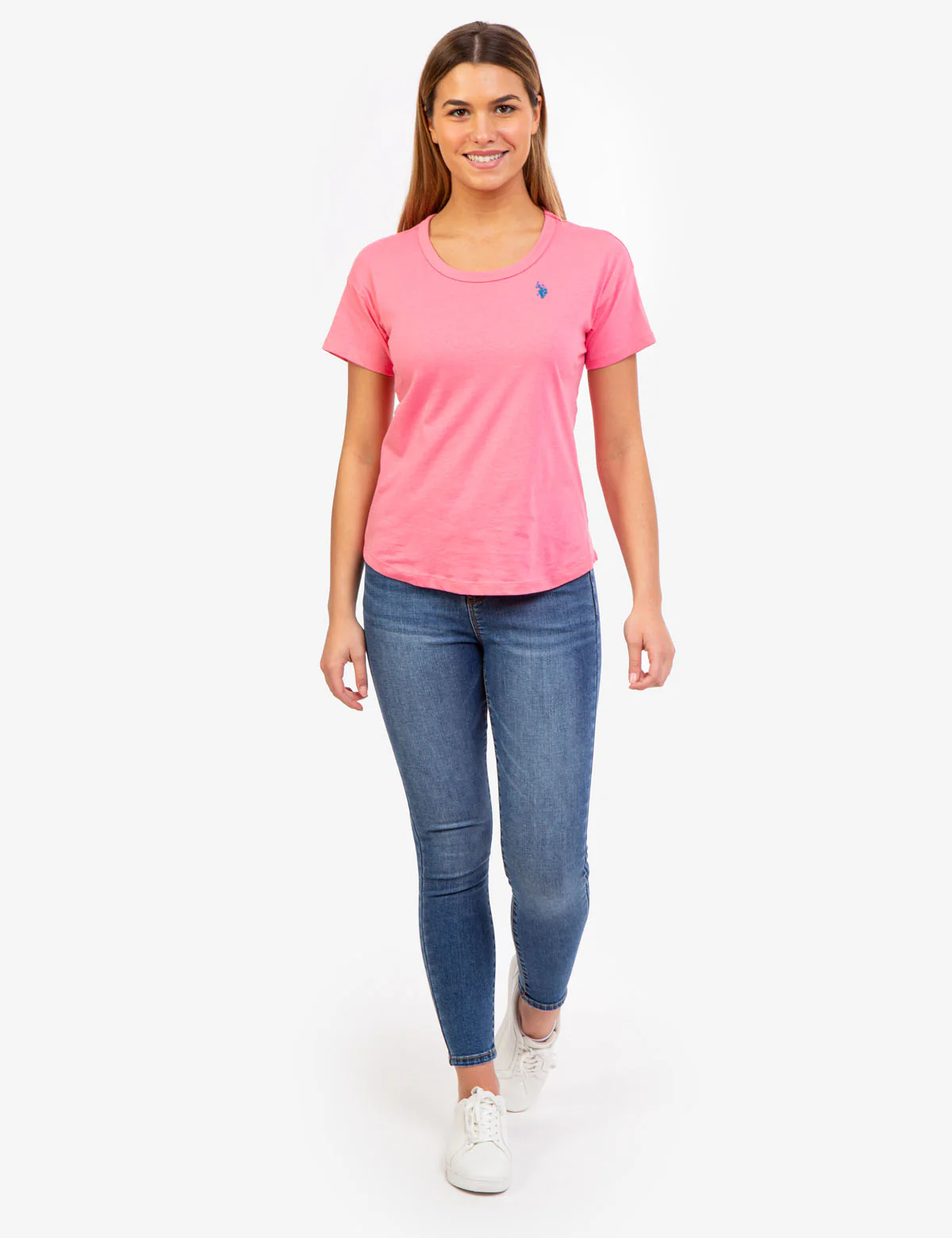 CURVED HEM CREW NECK T-SHIRT - Image 7