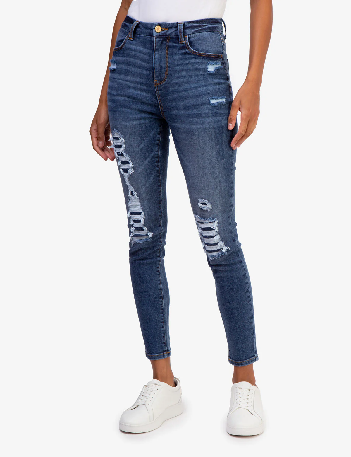 CURVY ULTRA HIGH RISE SKINNY JEANS