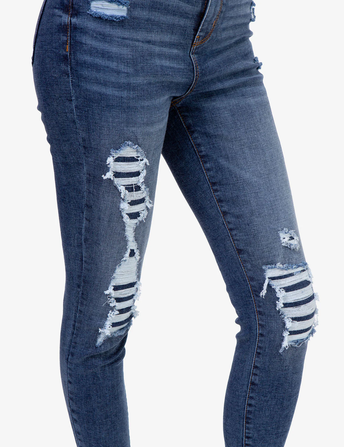CURVY ULTRA HIGH RISE SKINNY JEANS - Image 5
