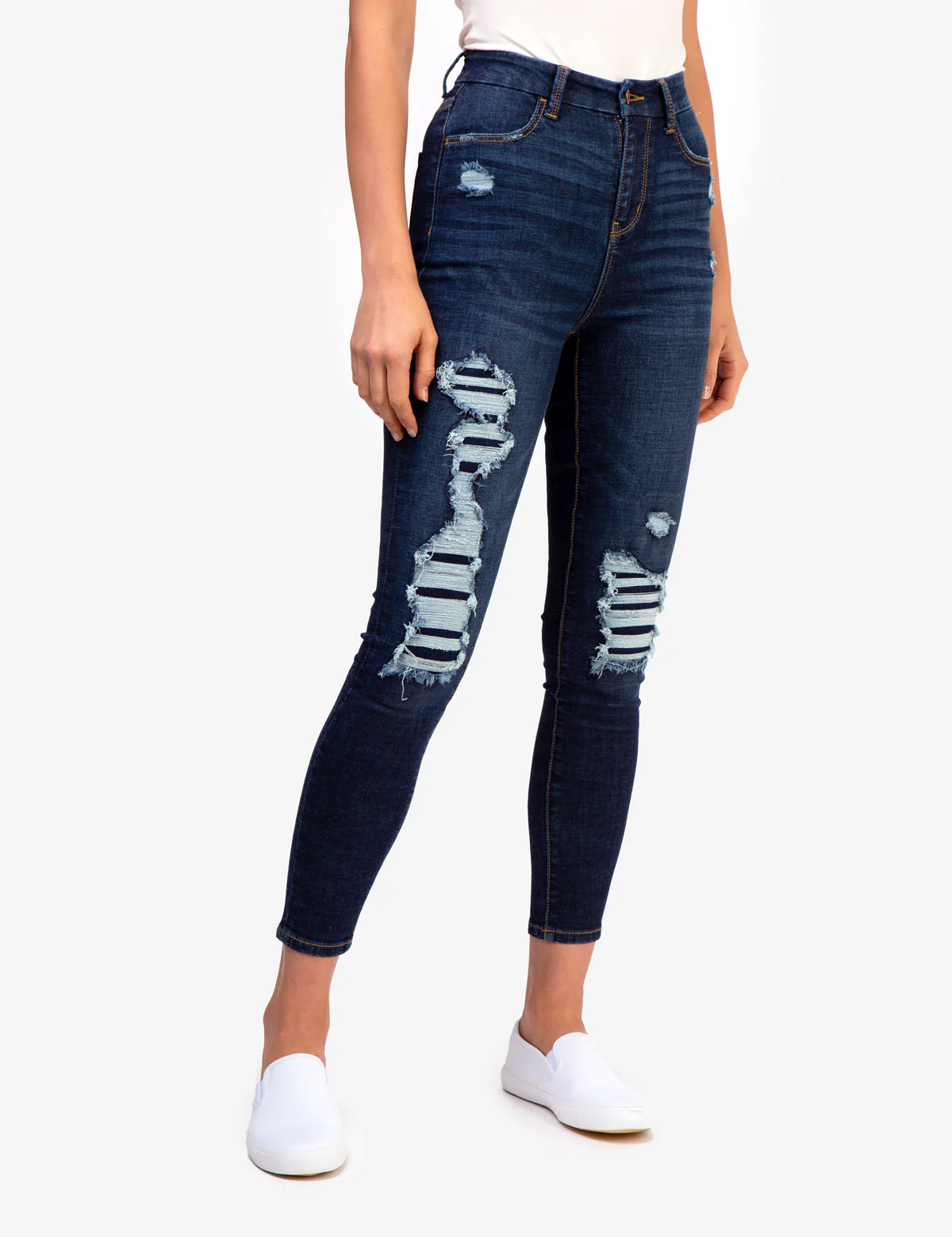 CURVY ULTRA HIGH RISE SKINNY JEANS