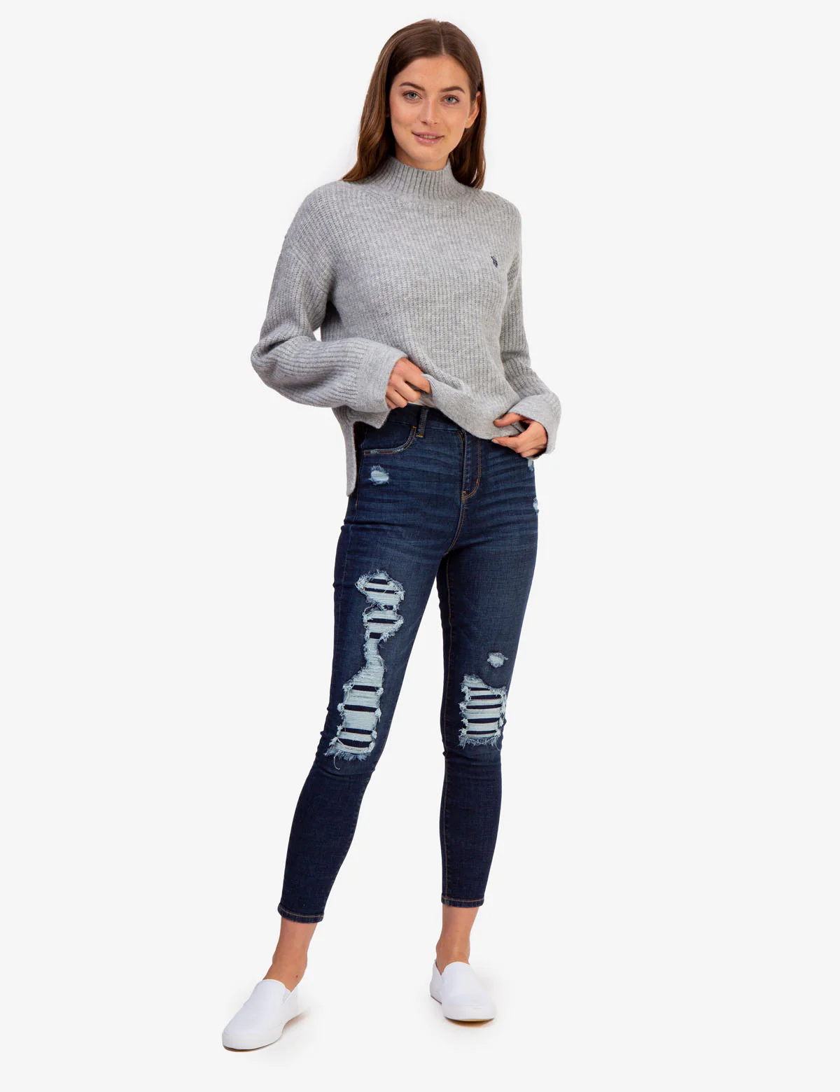 CURVY ULTRA HIGH RISE SKINNY JEANS - Image 2