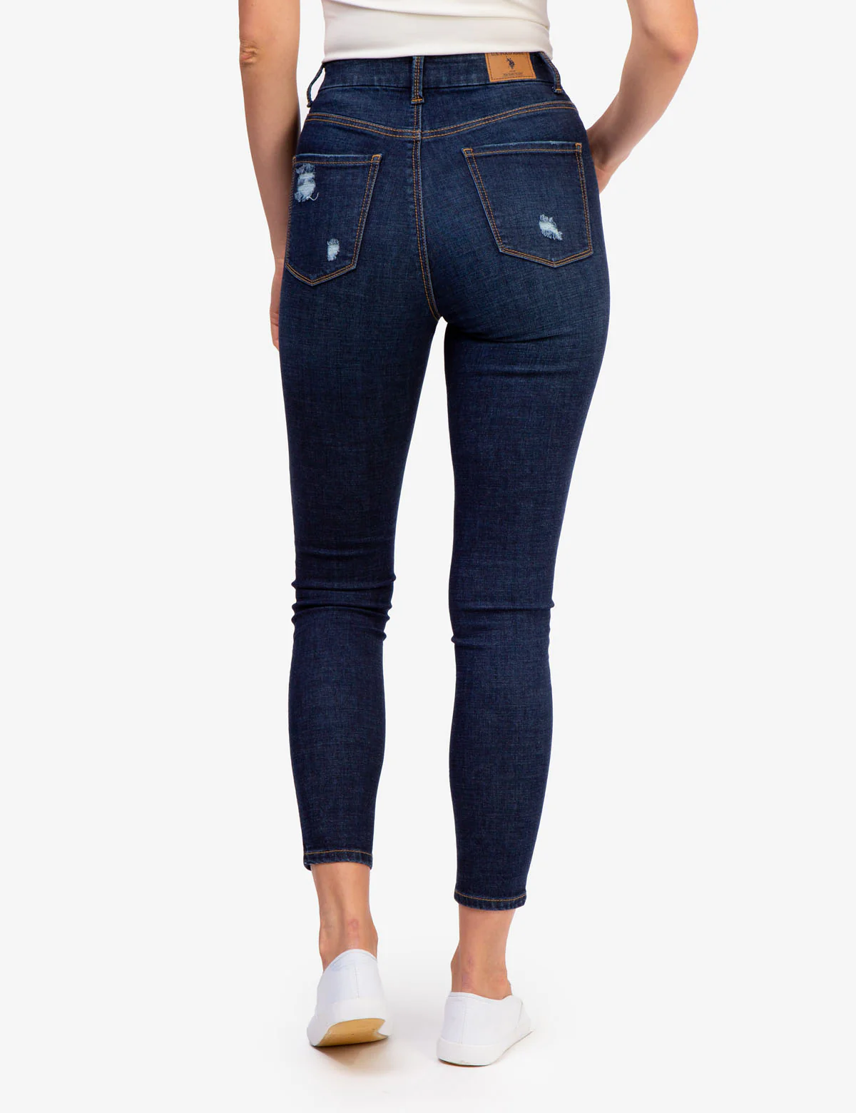 CURVY ULTRA HIGH RISE SKINNY JEANS - Image 4