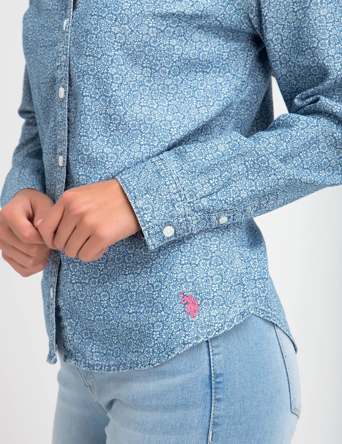 DAISY LIGHTWEIGHT CHAMBRAY SHIRT - Image 7