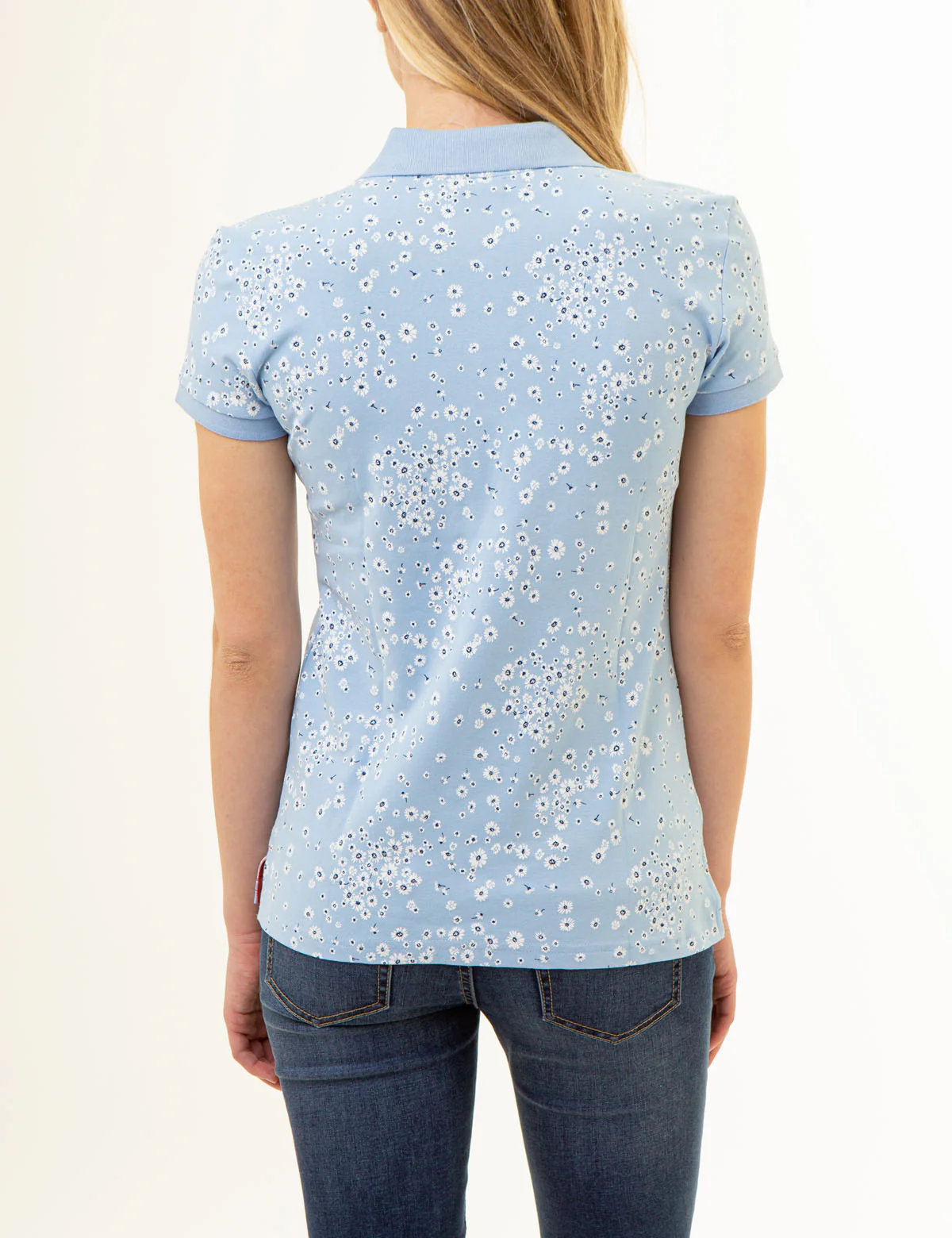 DAISY PRINT POLO SHIRT - Image 3