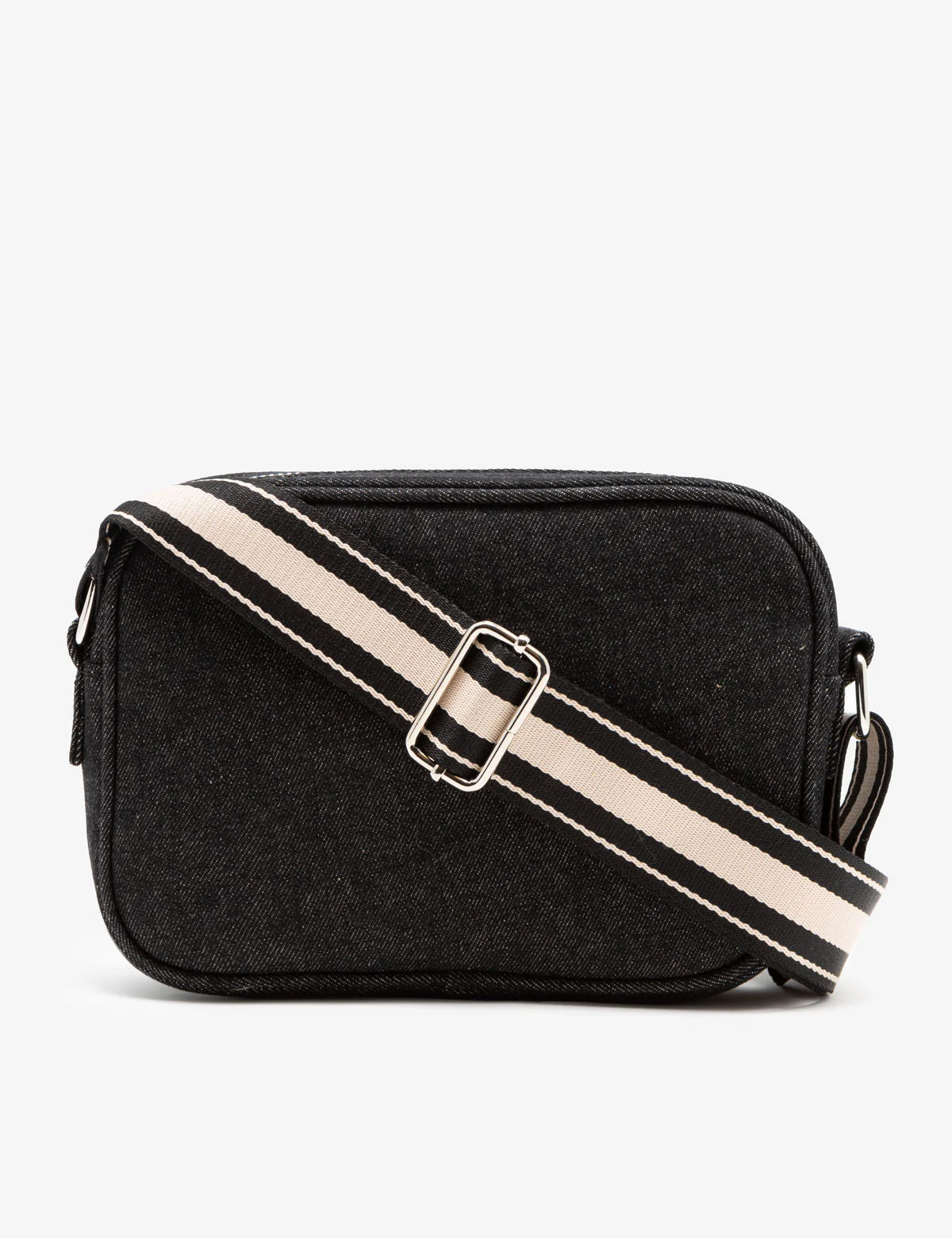 DENIM CROSSBODY BAG - Image 3