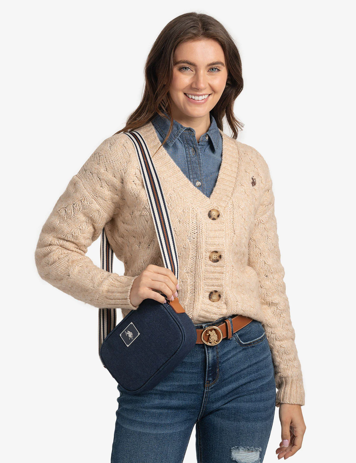DENIM CROSSBODY BAG - Image 5