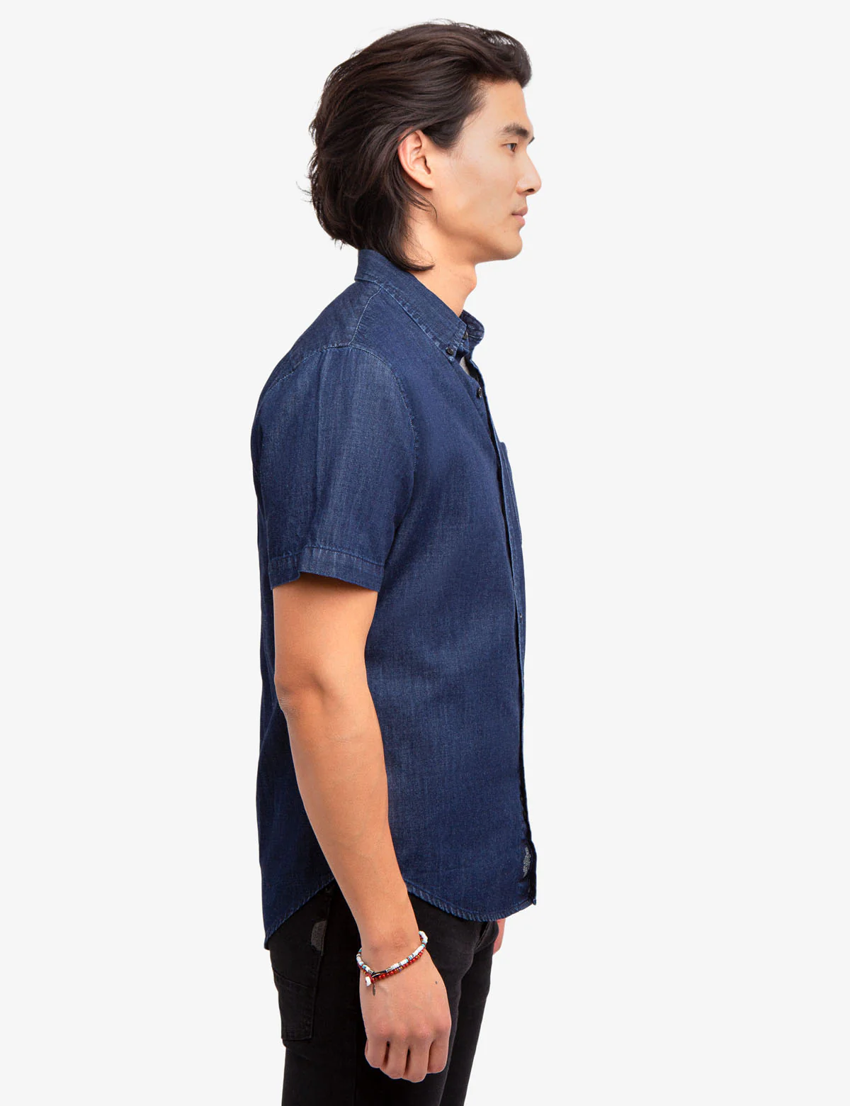 SLIM FIT DENIM SHIRT - Image 3