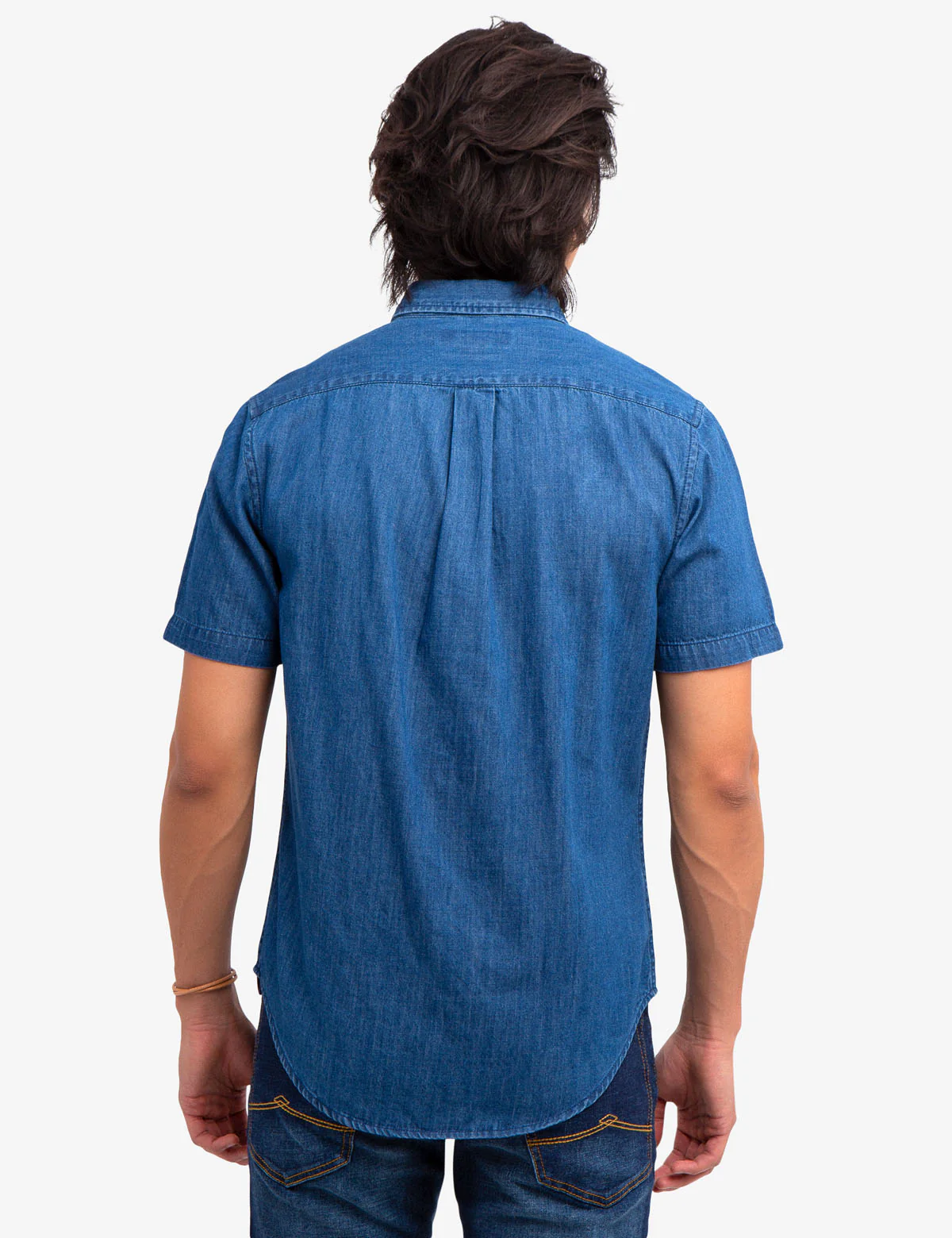 SLIM FIT DENIM SHIRT - Image 8