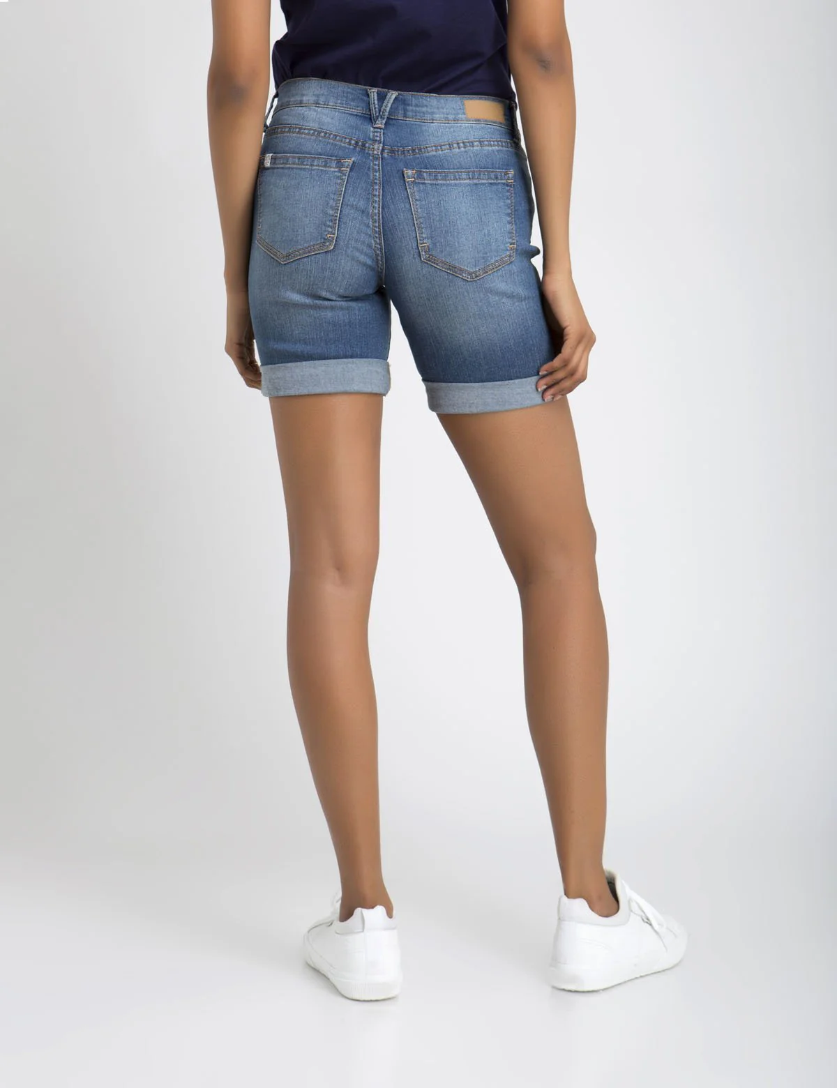 DESTRUCTED DENIM SHORTS - Image 3