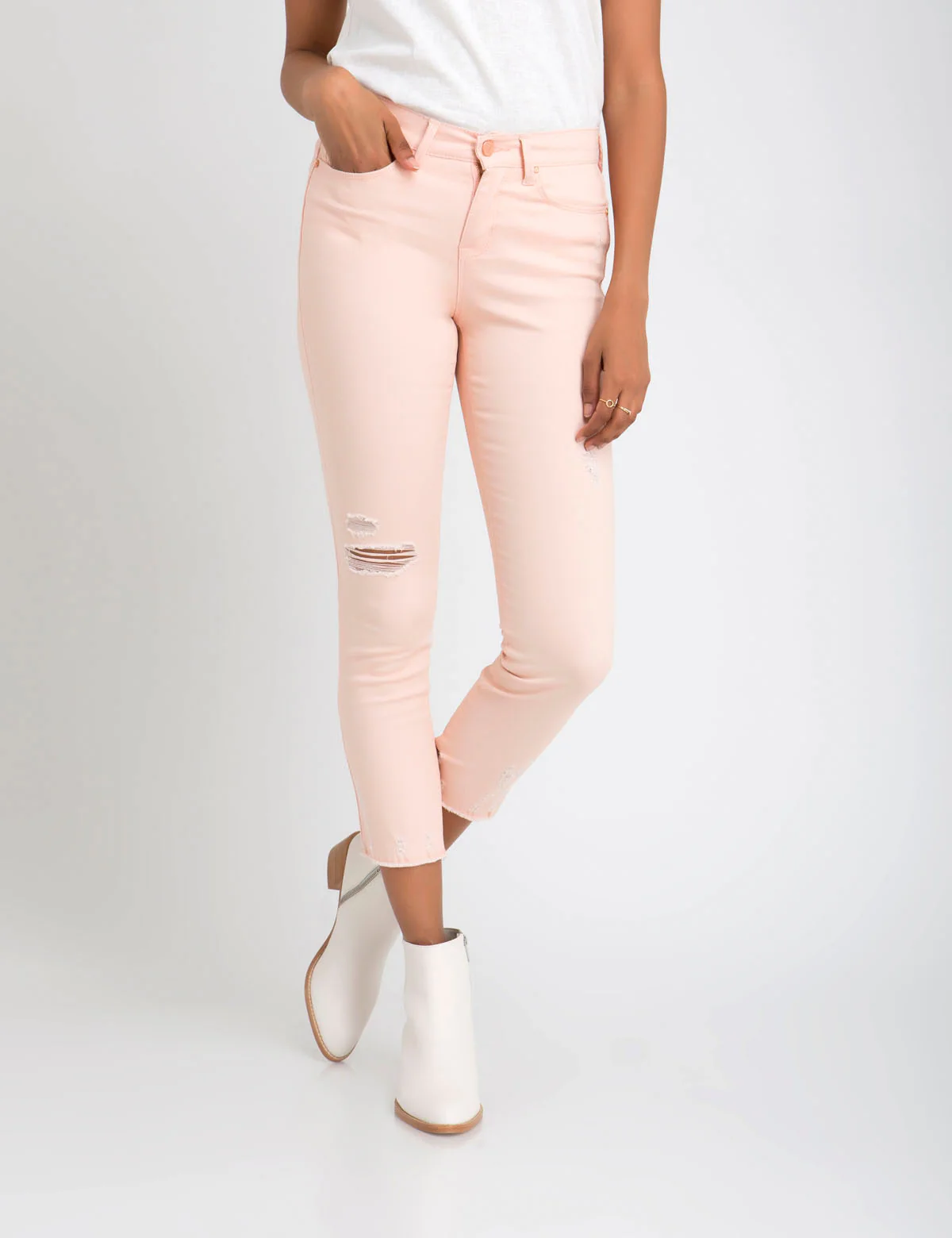 DESTRUCTED SKINNY PANTS - Image 15