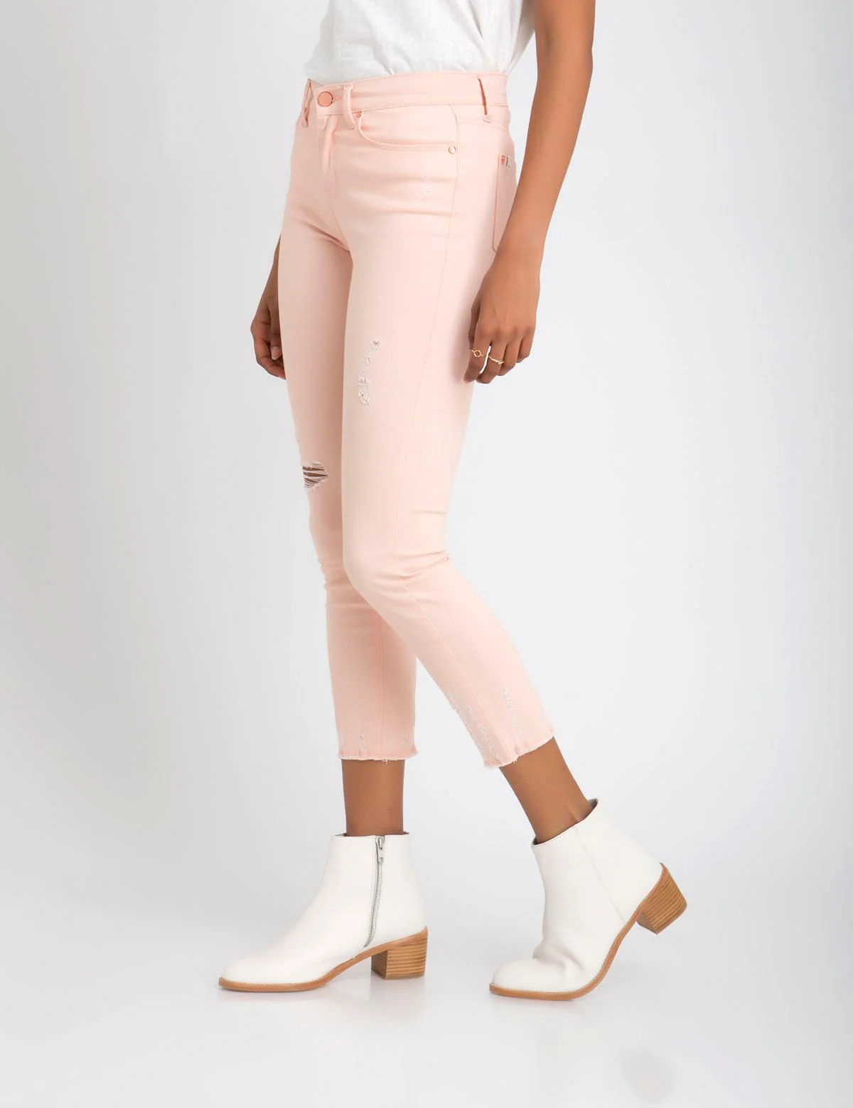 DESTRUCTED SKINNY PANTS - Image 6