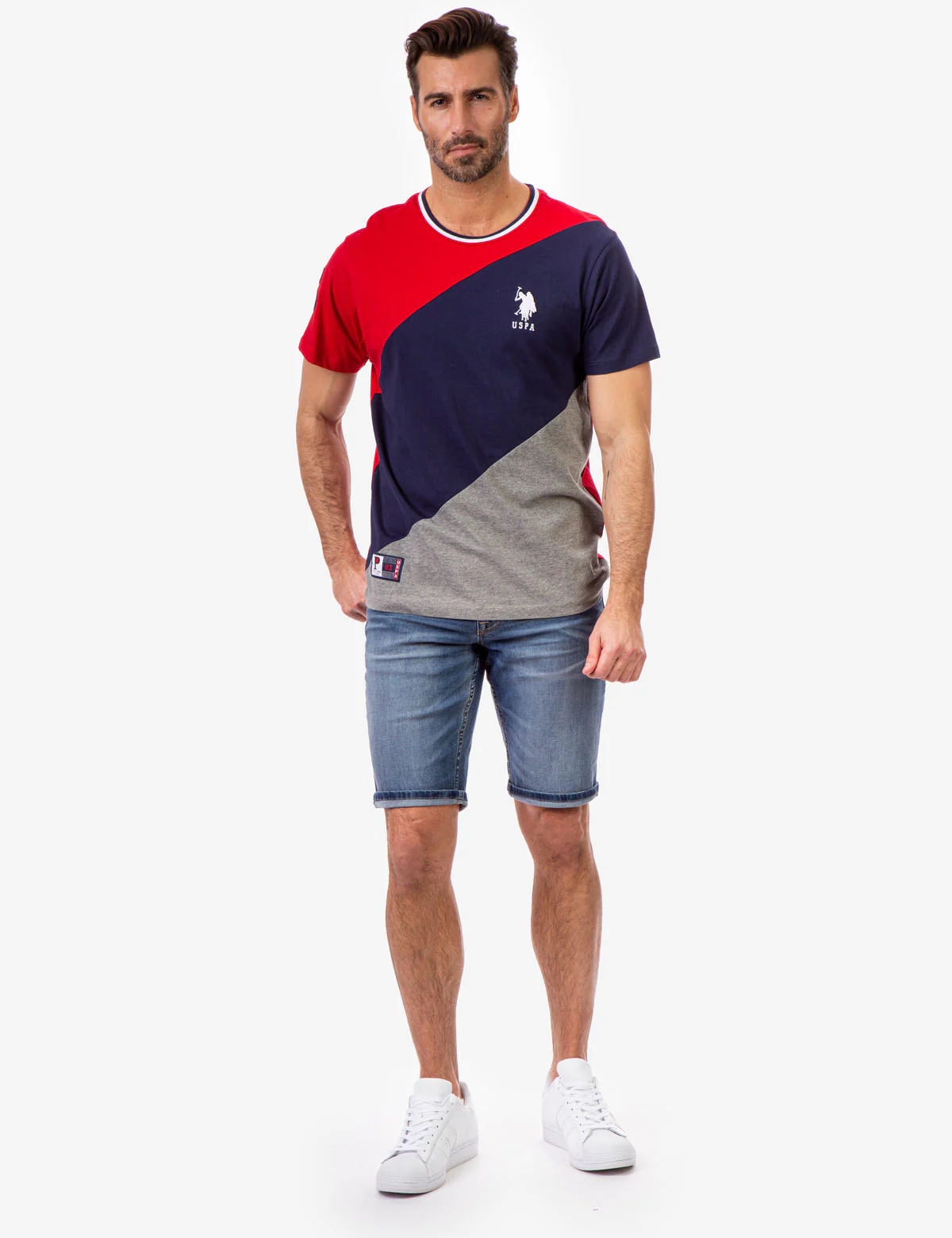 COLORBLOCK CREW NECK T-SHIRT - Image 2